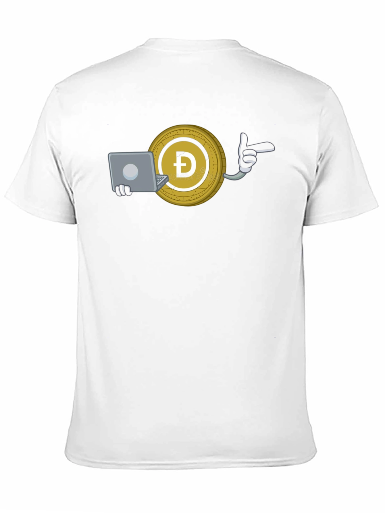 Dogecoin Crypto T-Shirt - Work From Home