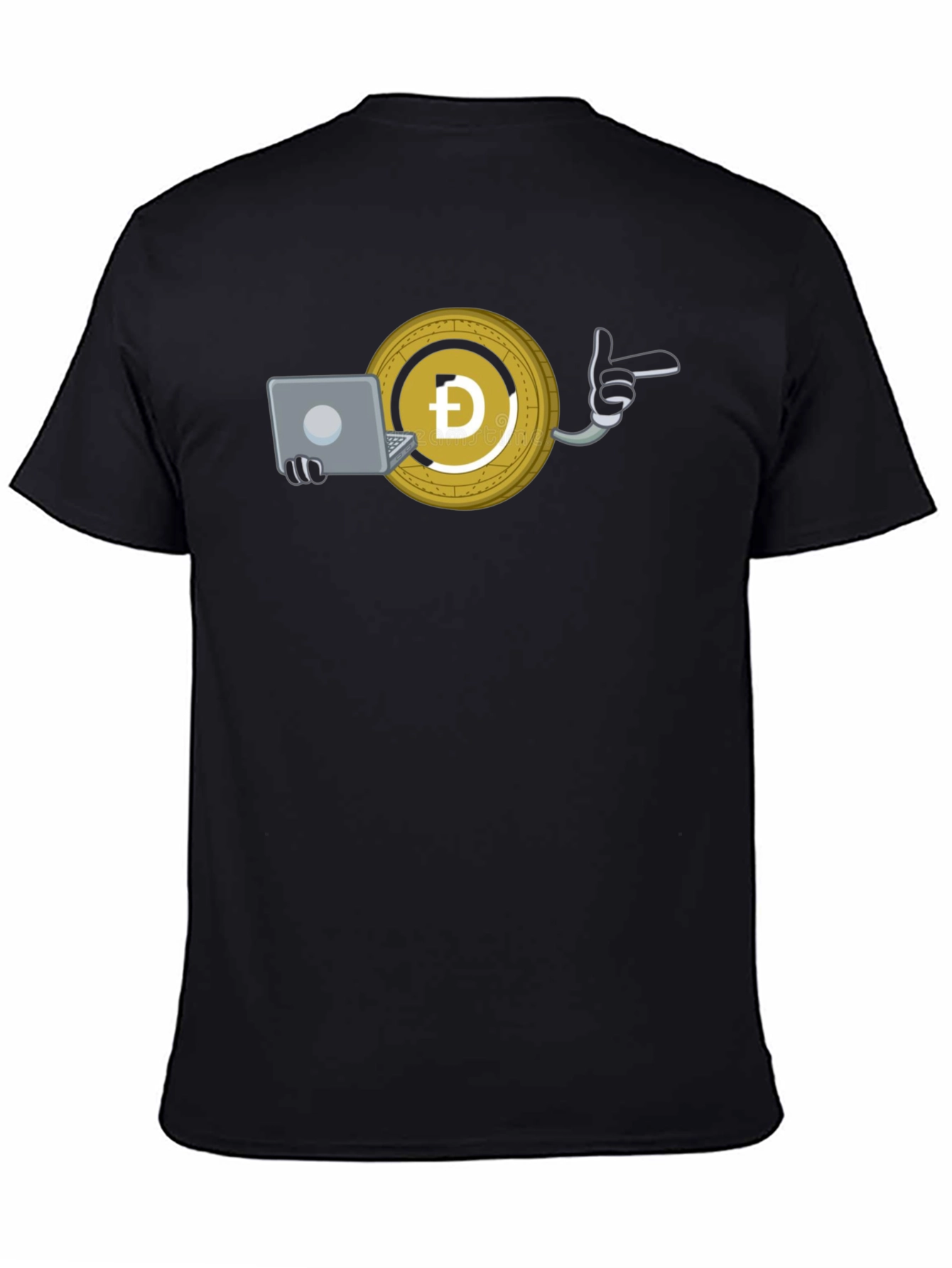 Dogecoin Crypto T-Shirt - Work From Home