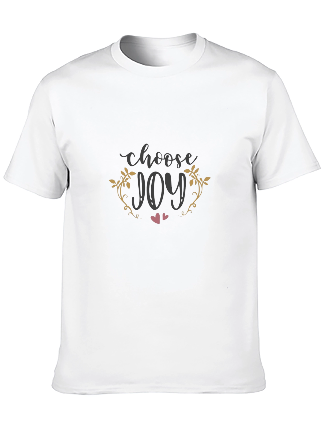 Choose Joy Graphic Tee - Stylish Comfort
