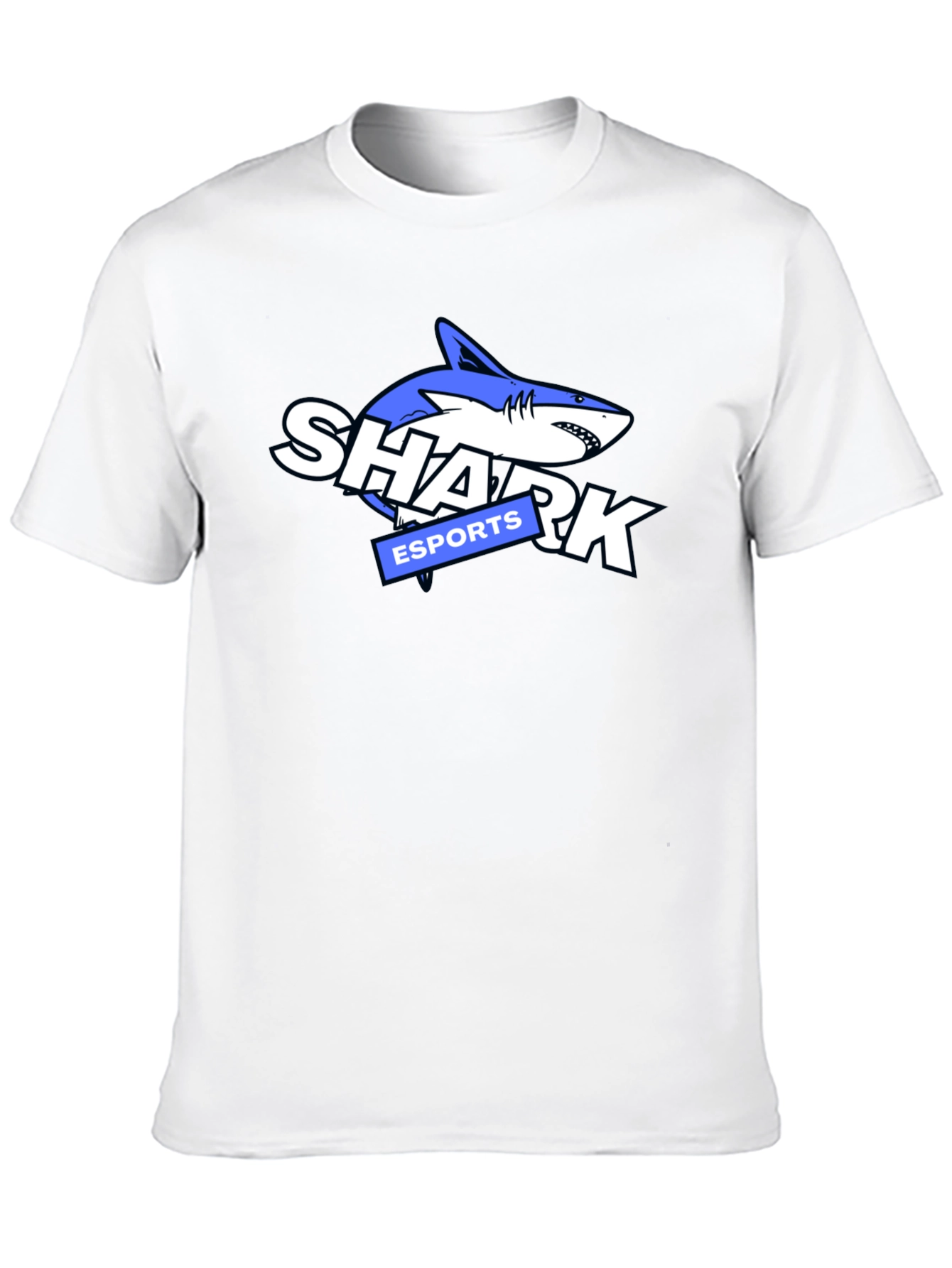 Shark Esports Graphic Tee - Black Cotton T-Shirt