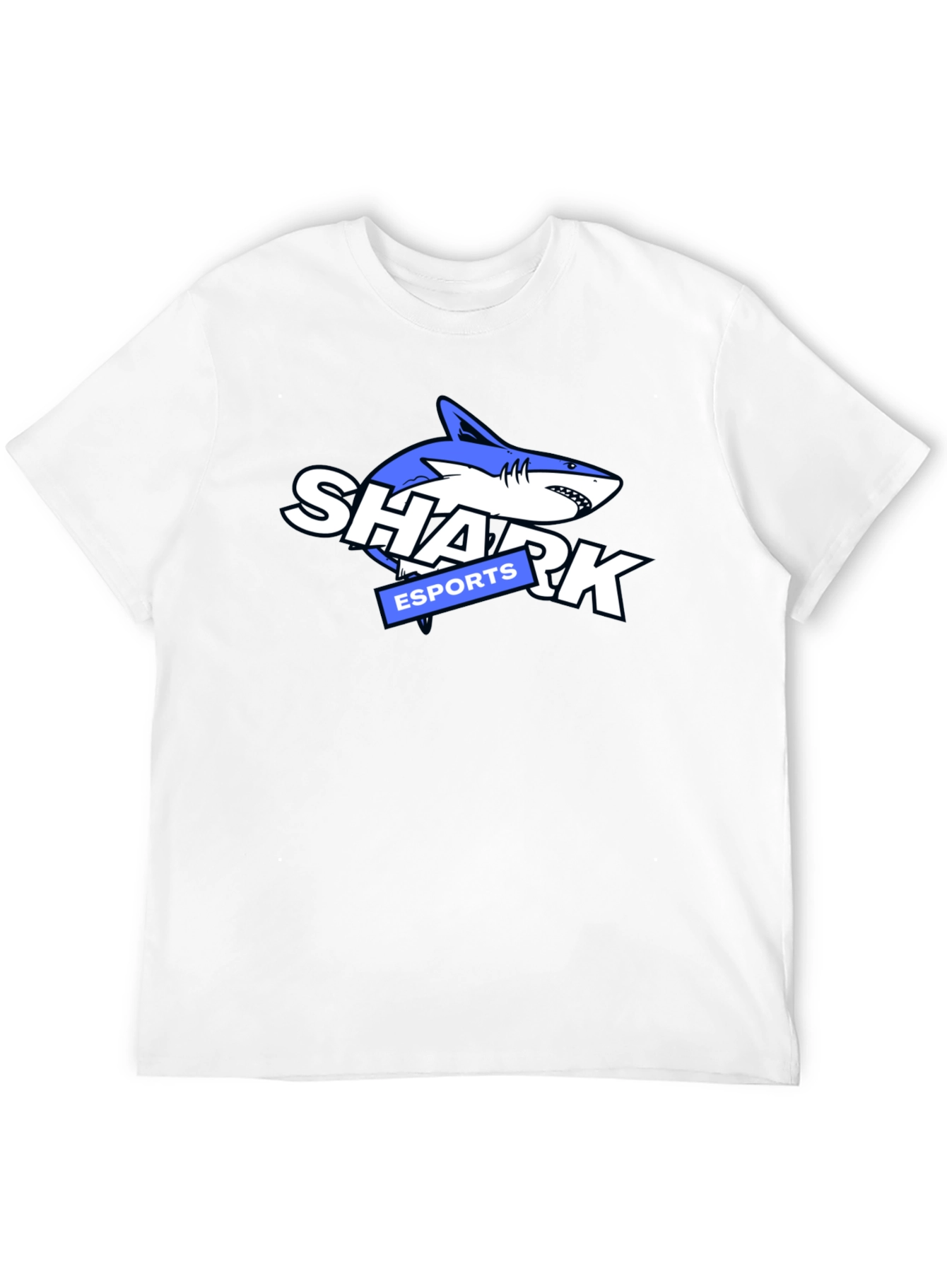Shark Esports Graphic Tee - Black Cotton T-Shirt