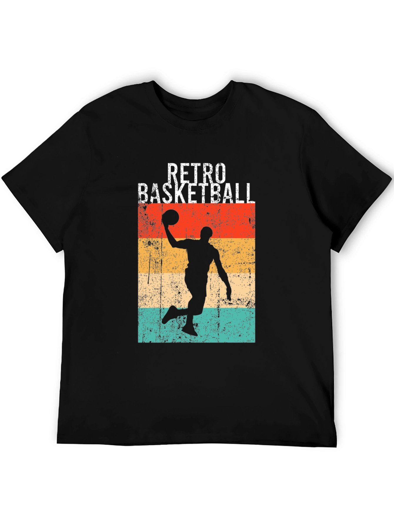 Retro Basketball T-Shirt - Vintage Style Tee