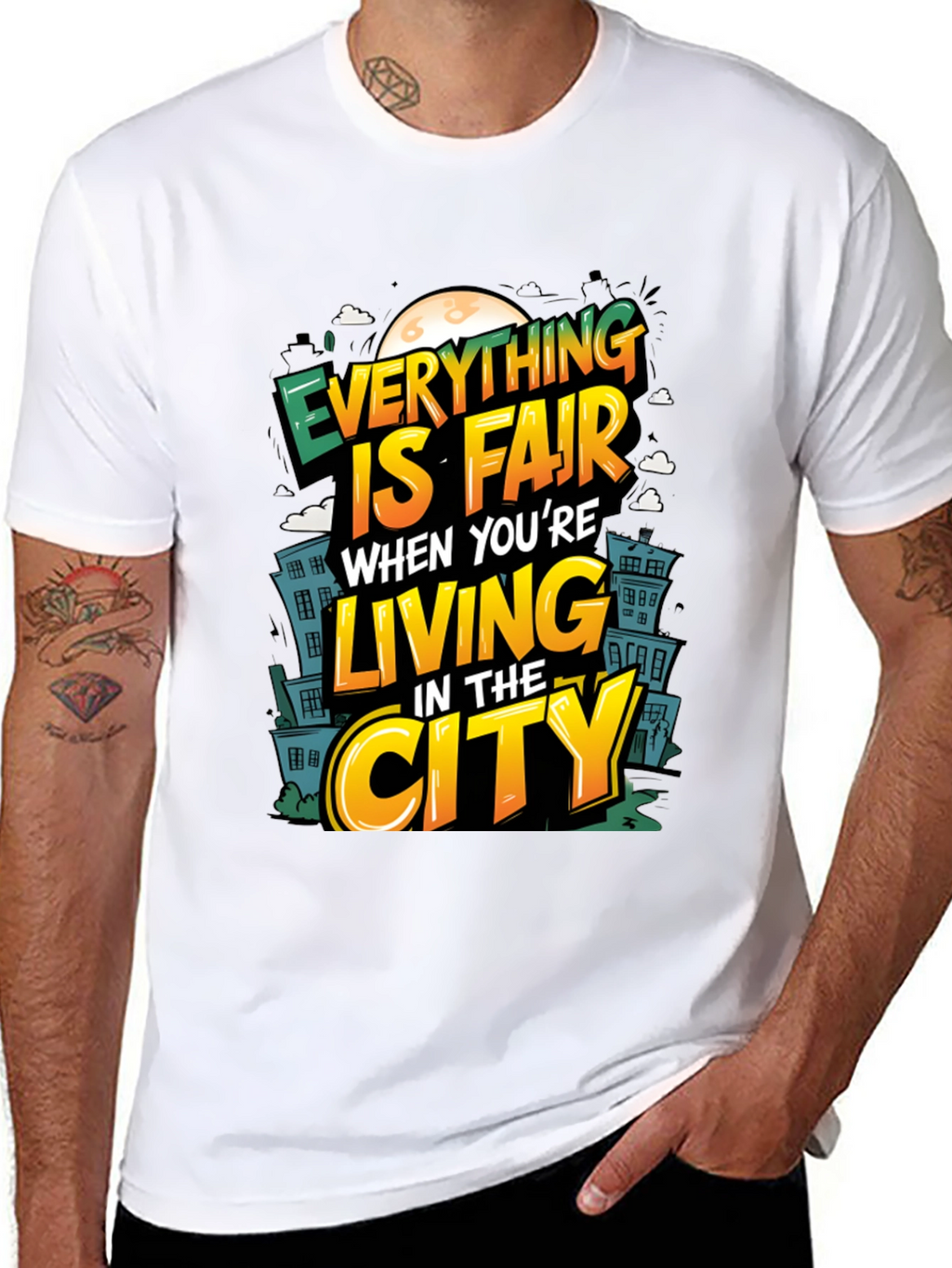 City Life T-Shirt: Fair in the City