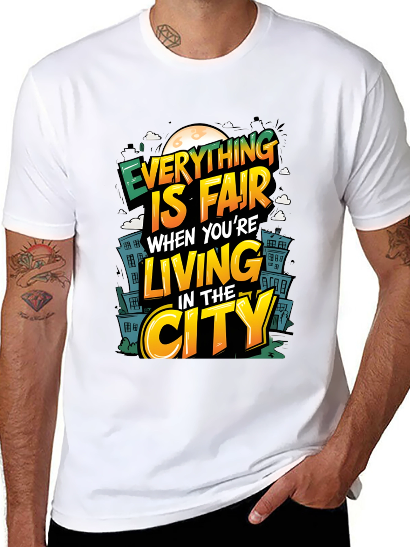 City Life T-Shirt: Fair in the City