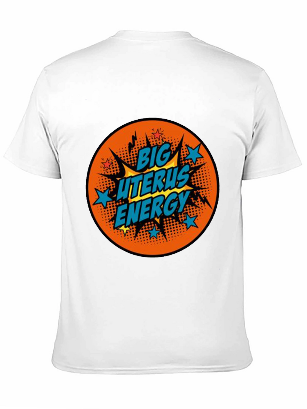 Big Uterus Energy T-Shirt - Black