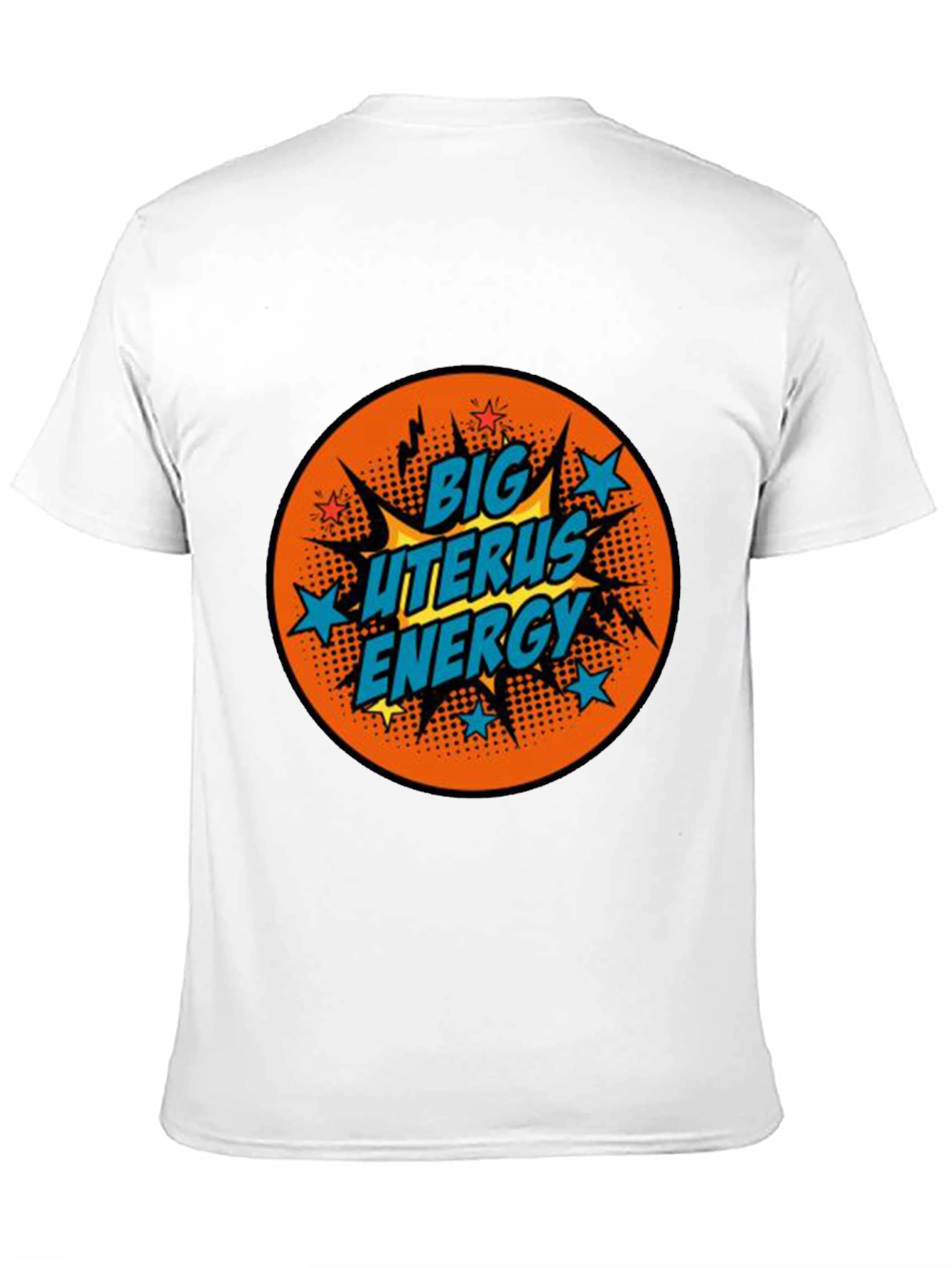 Big Uterus Energy T-Shirt - Black