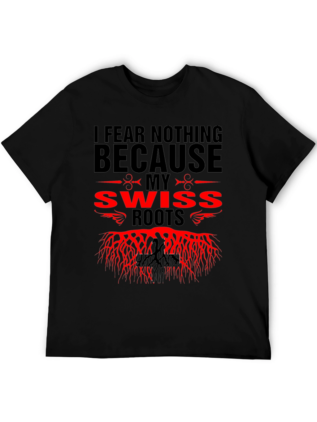 Swiss Roots Graphic Tee - I Fear Nothing