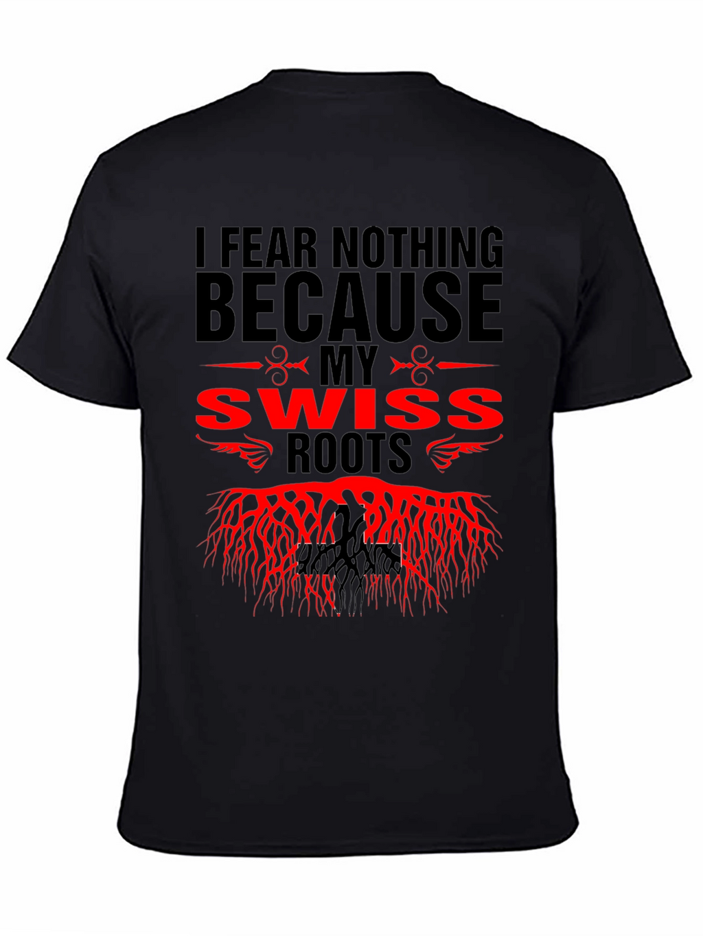 Swiss Roots Graphic Tee - I Fear Nothing