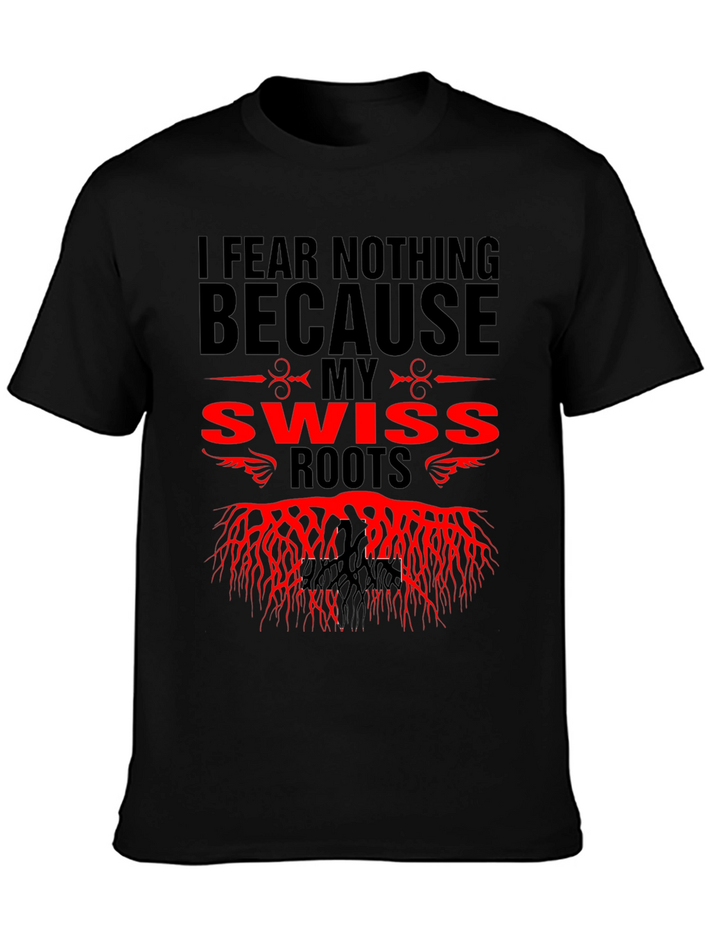 Swiss Roots Graphic Tee - I Fear Nothing