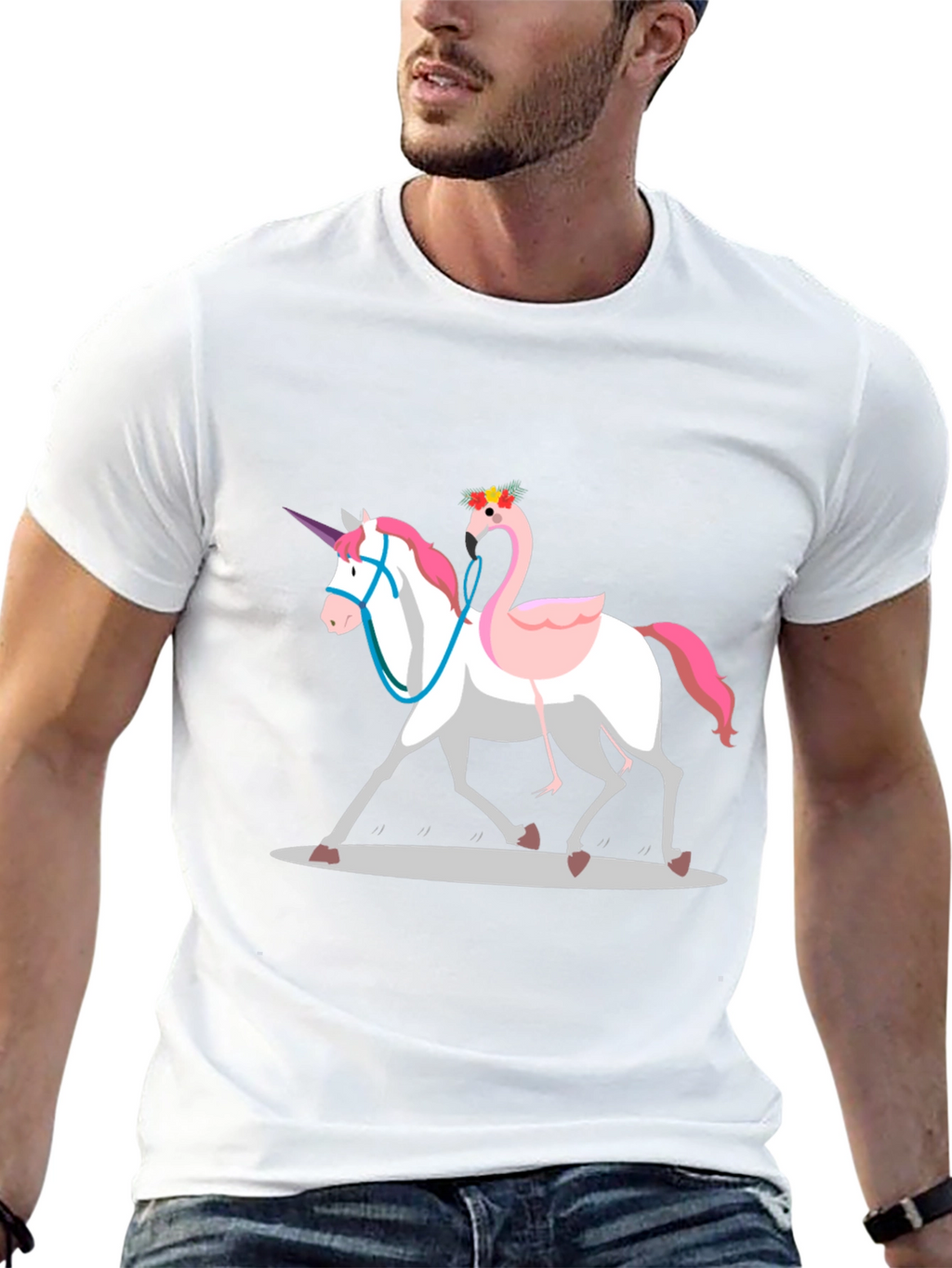 Unicorn & Flamingo T-Shirt