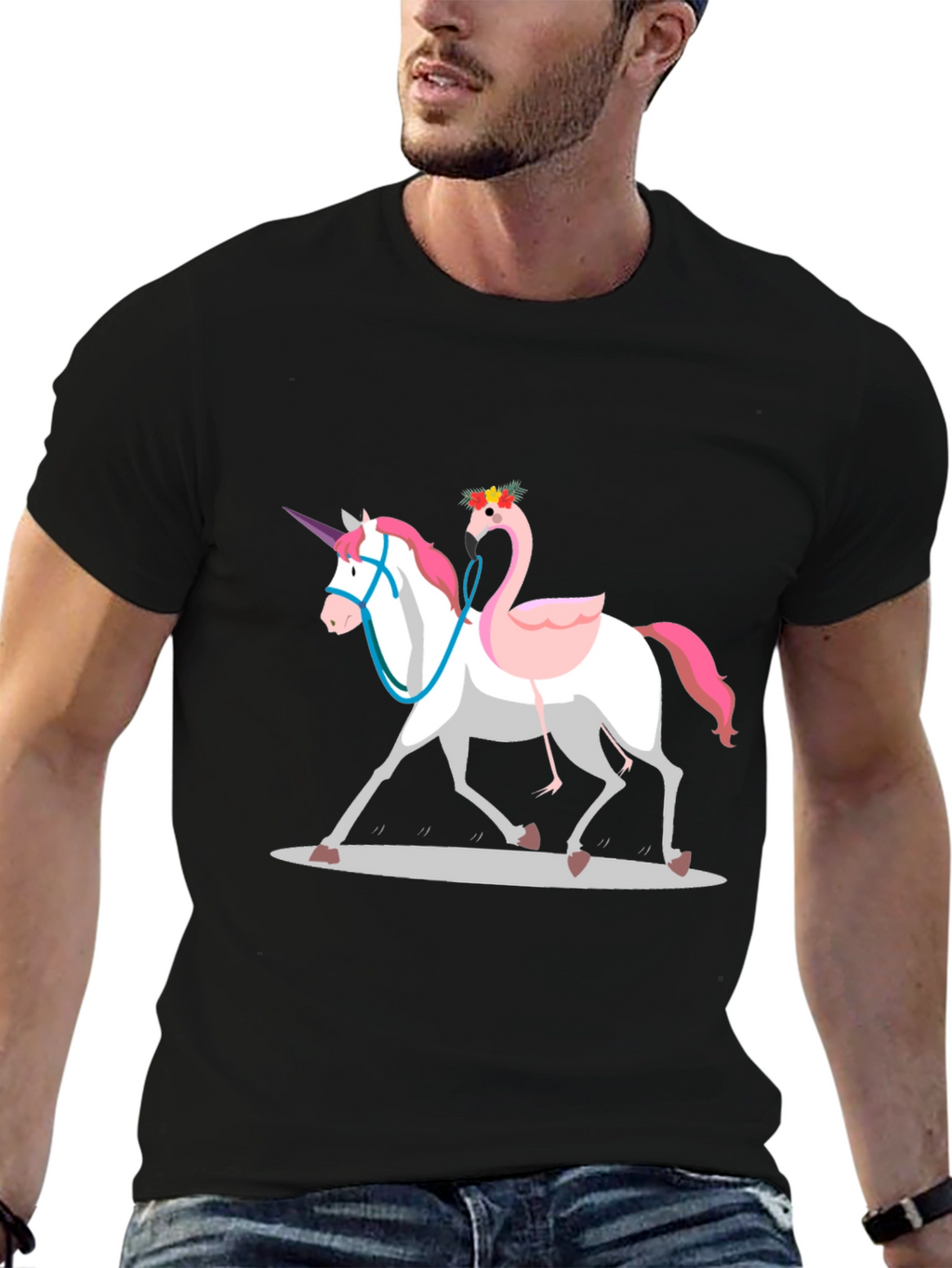 Unicorn & Flamingo T-Shirt
