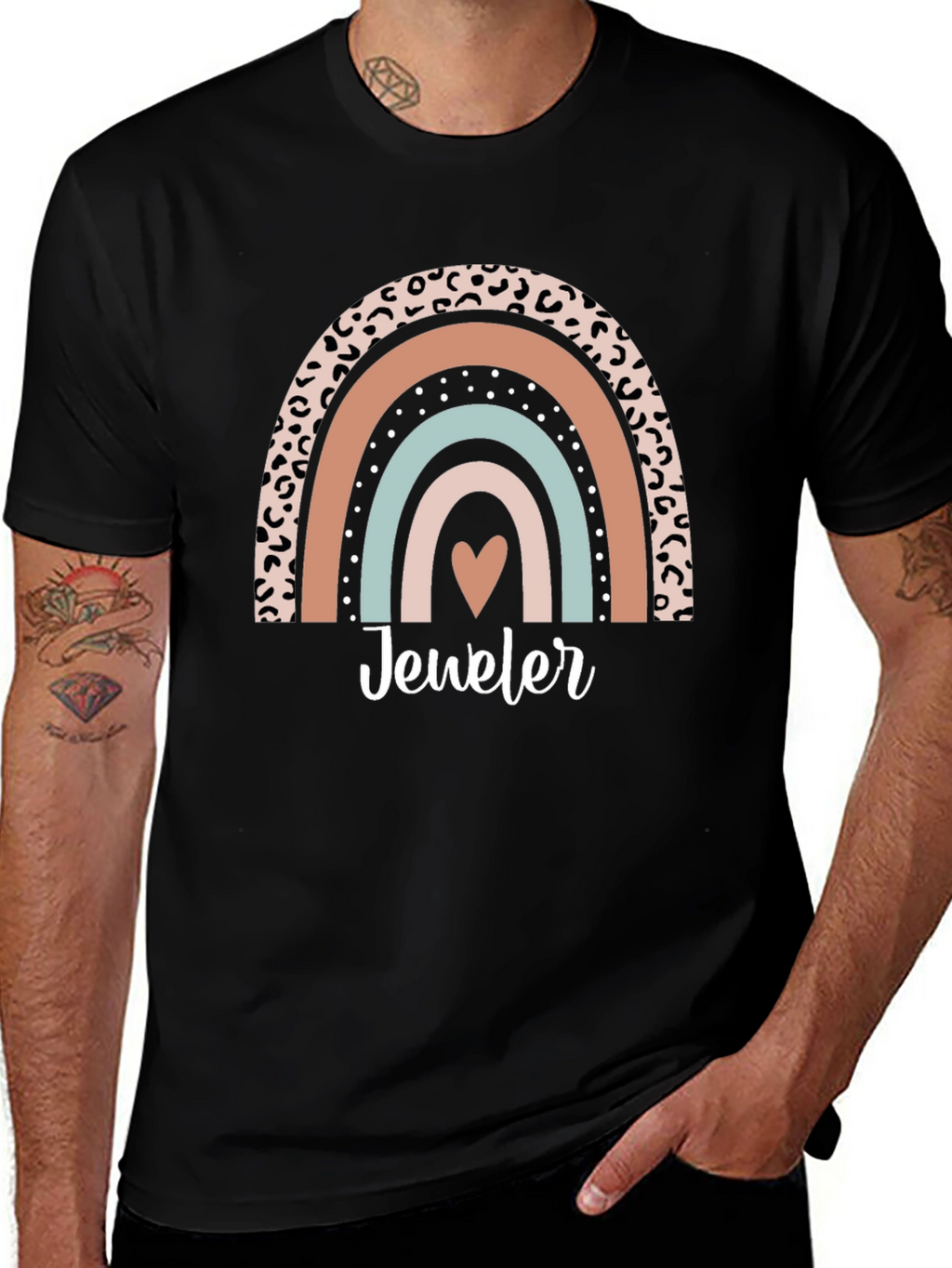 Jeweler Rainbow Graphic T-Shirt