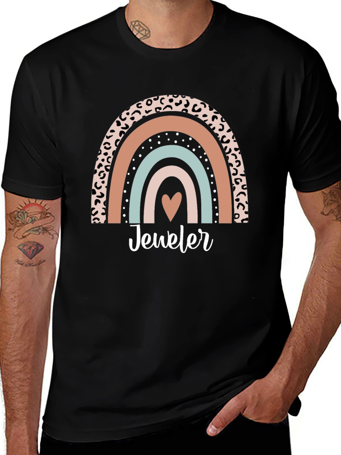 Jeweler Rainbow Graphic T-Shirt