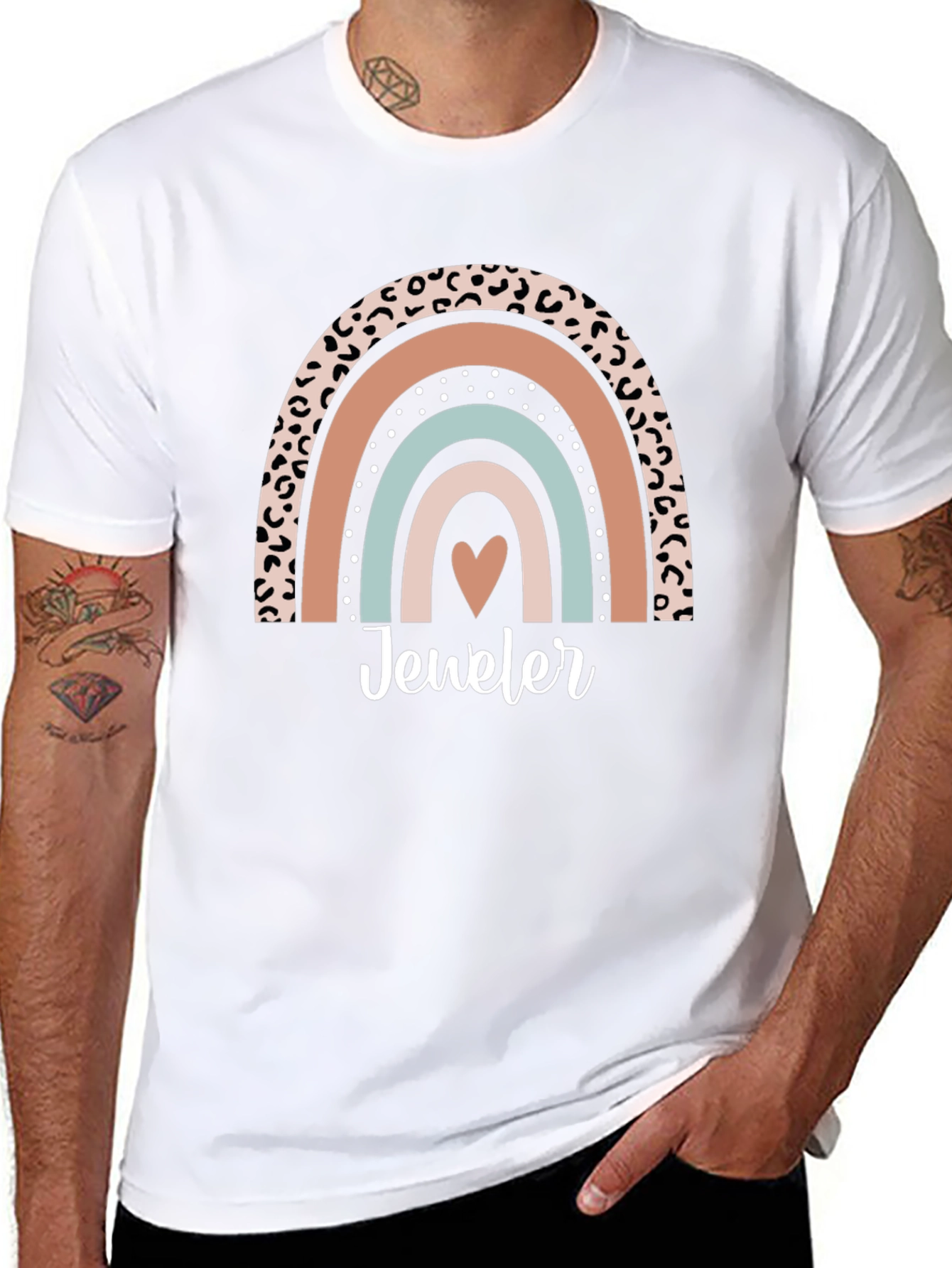 Jeweler Rainbow Graphic T-Shirt