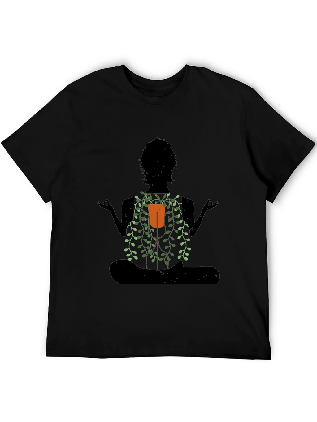 Meditating Yoga Plant Lover T-Shirt