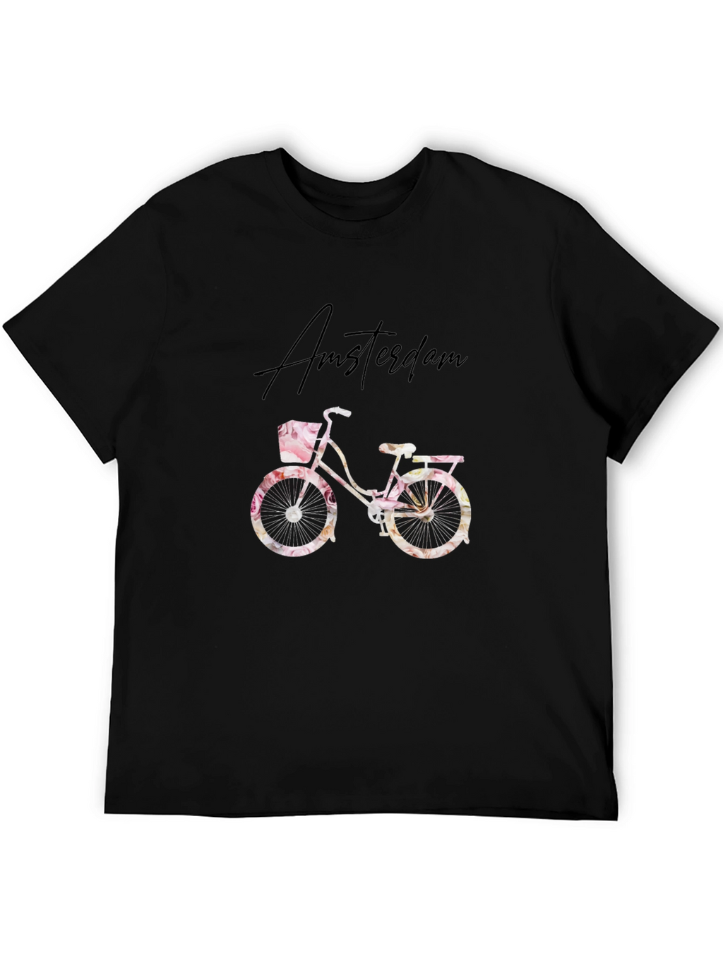 Amsterdam Bike Graphic T-Shirt