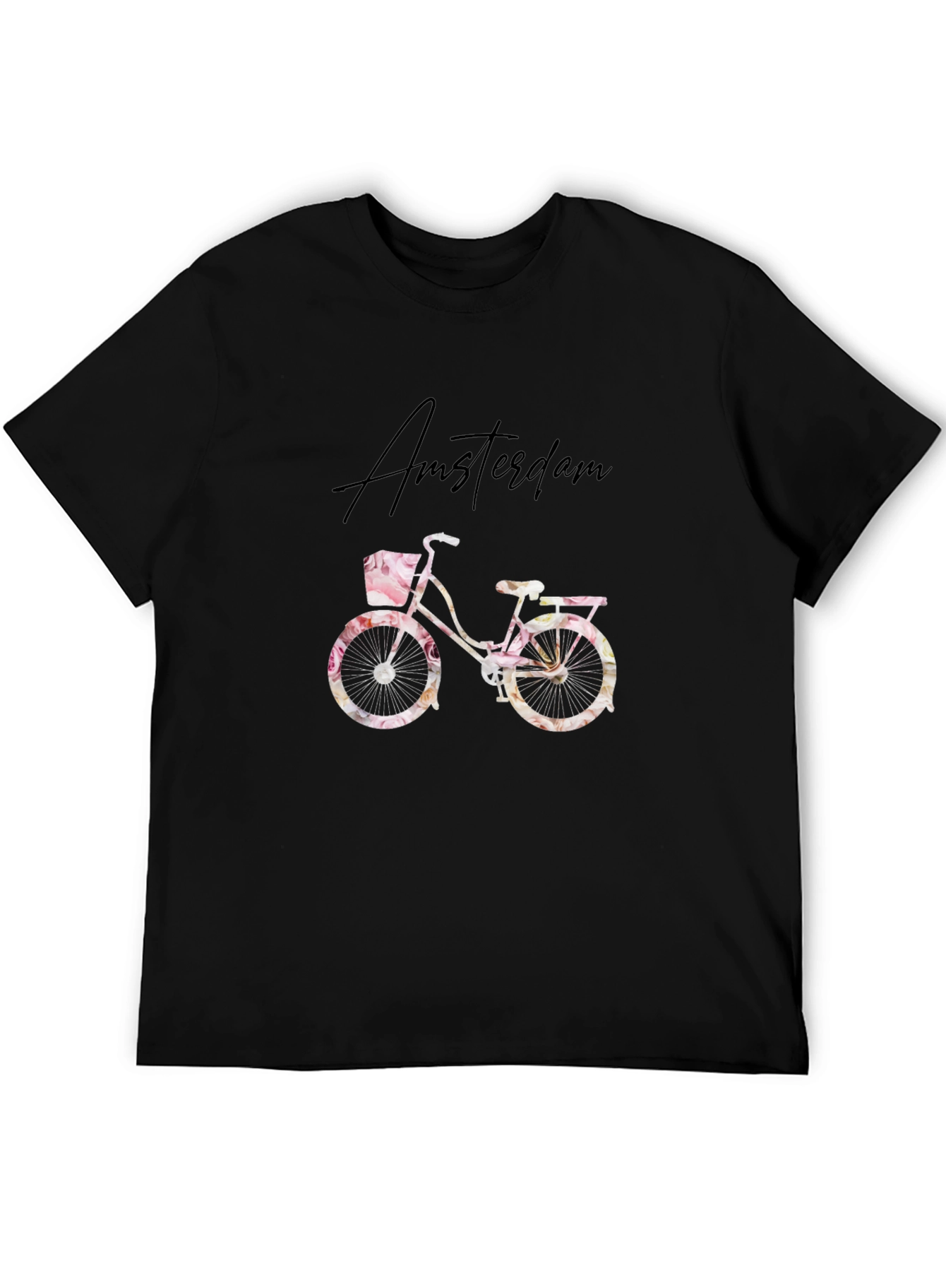 Amsterdam Bike Graphic T-Shirt