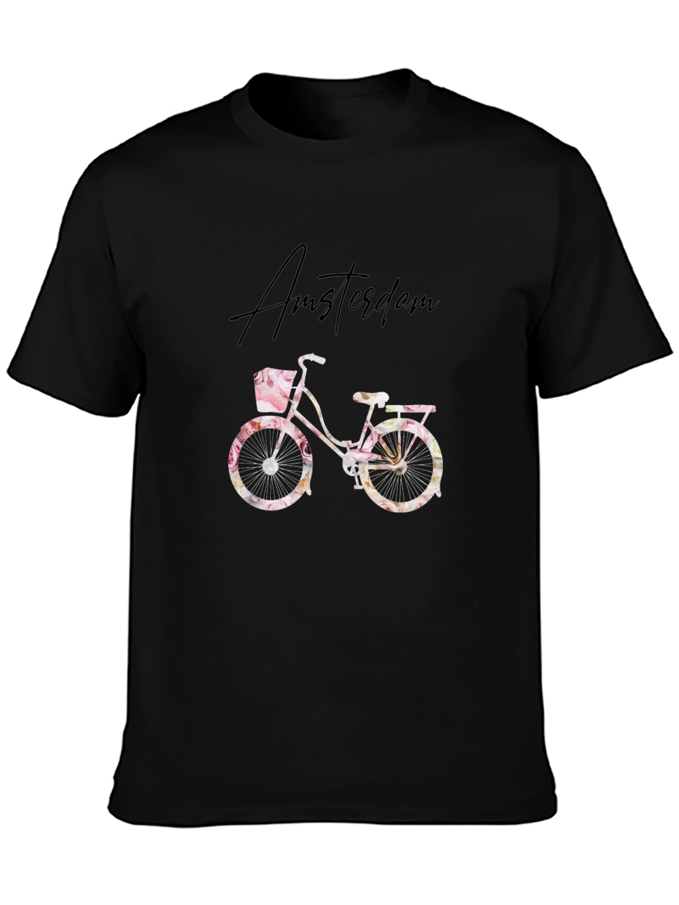 Amsterdam Bike Graphic T-Shirt