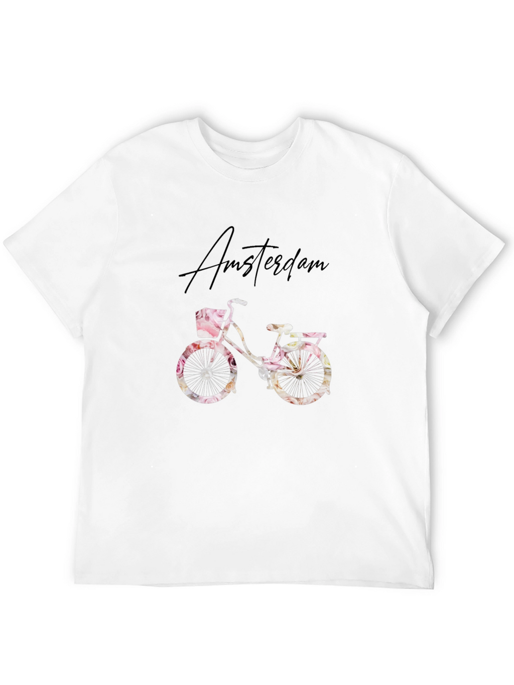 Amsterdam Bike Graphic T-Shirt