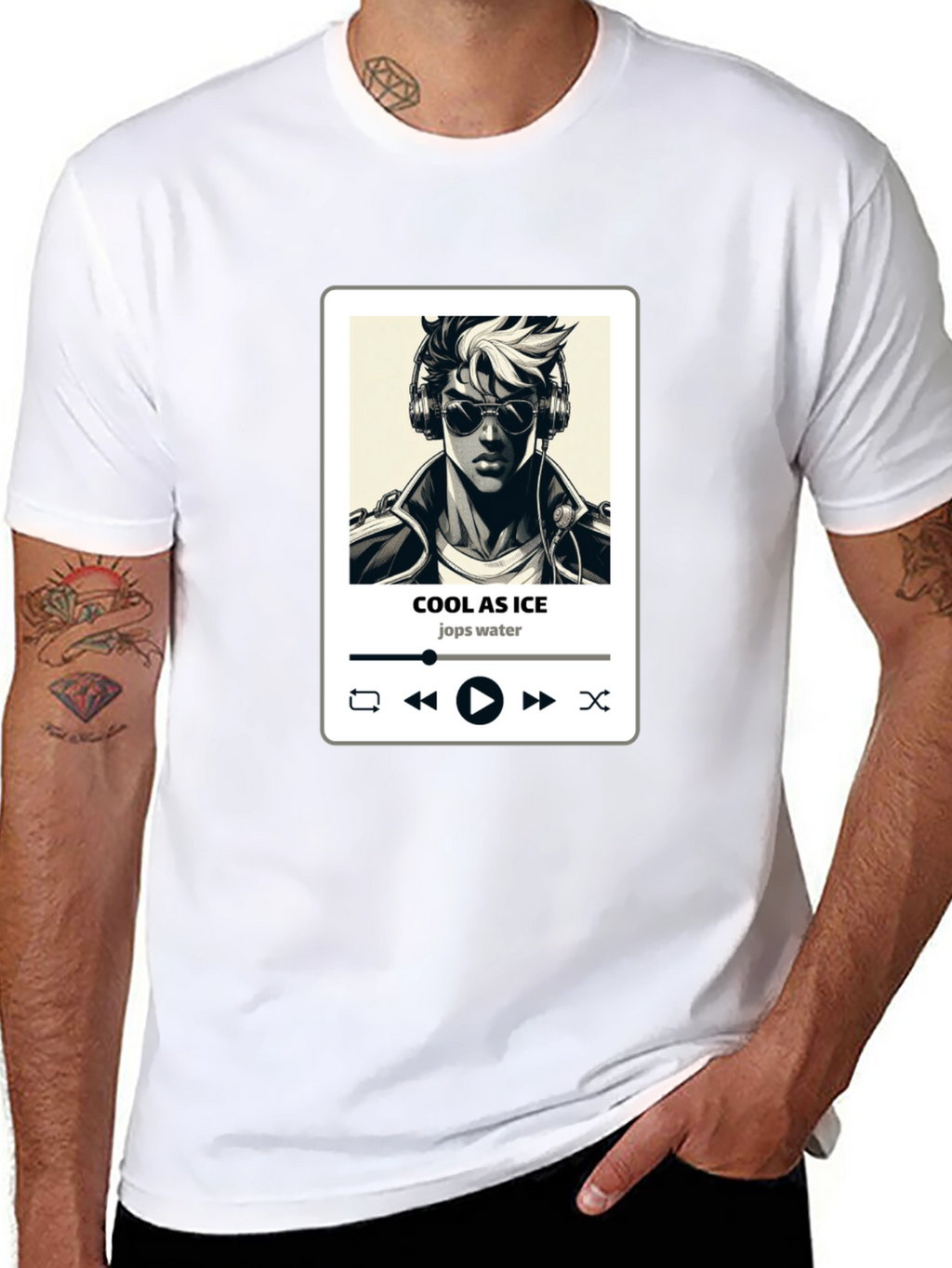 Cool as Ice Music T-Shirt