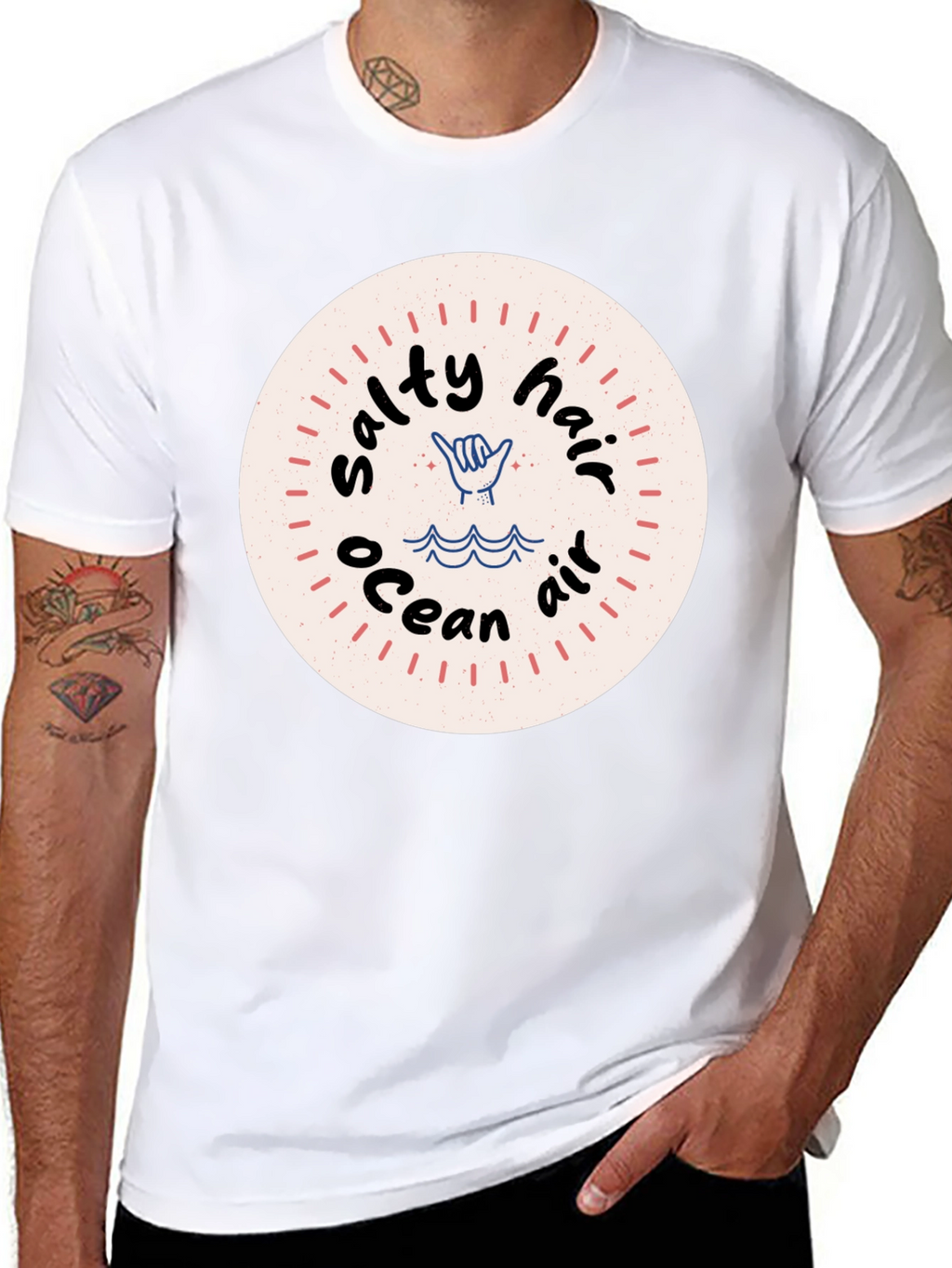 Salty Hair Ocean Air Graphic Tee