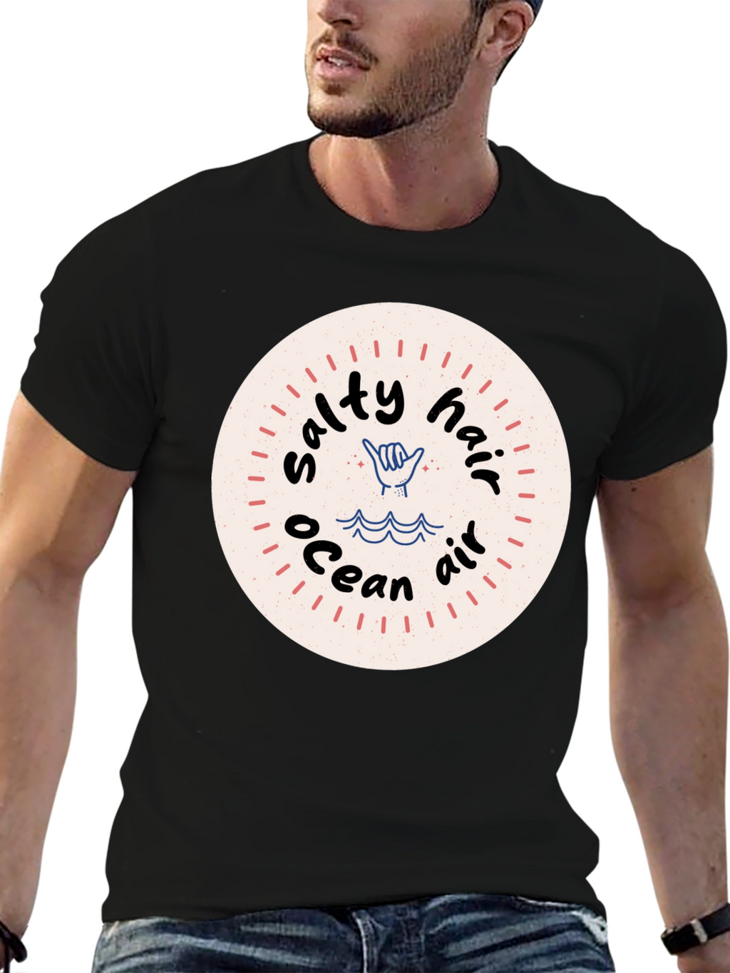 Salty Hair Ocean Air Graphic Tee