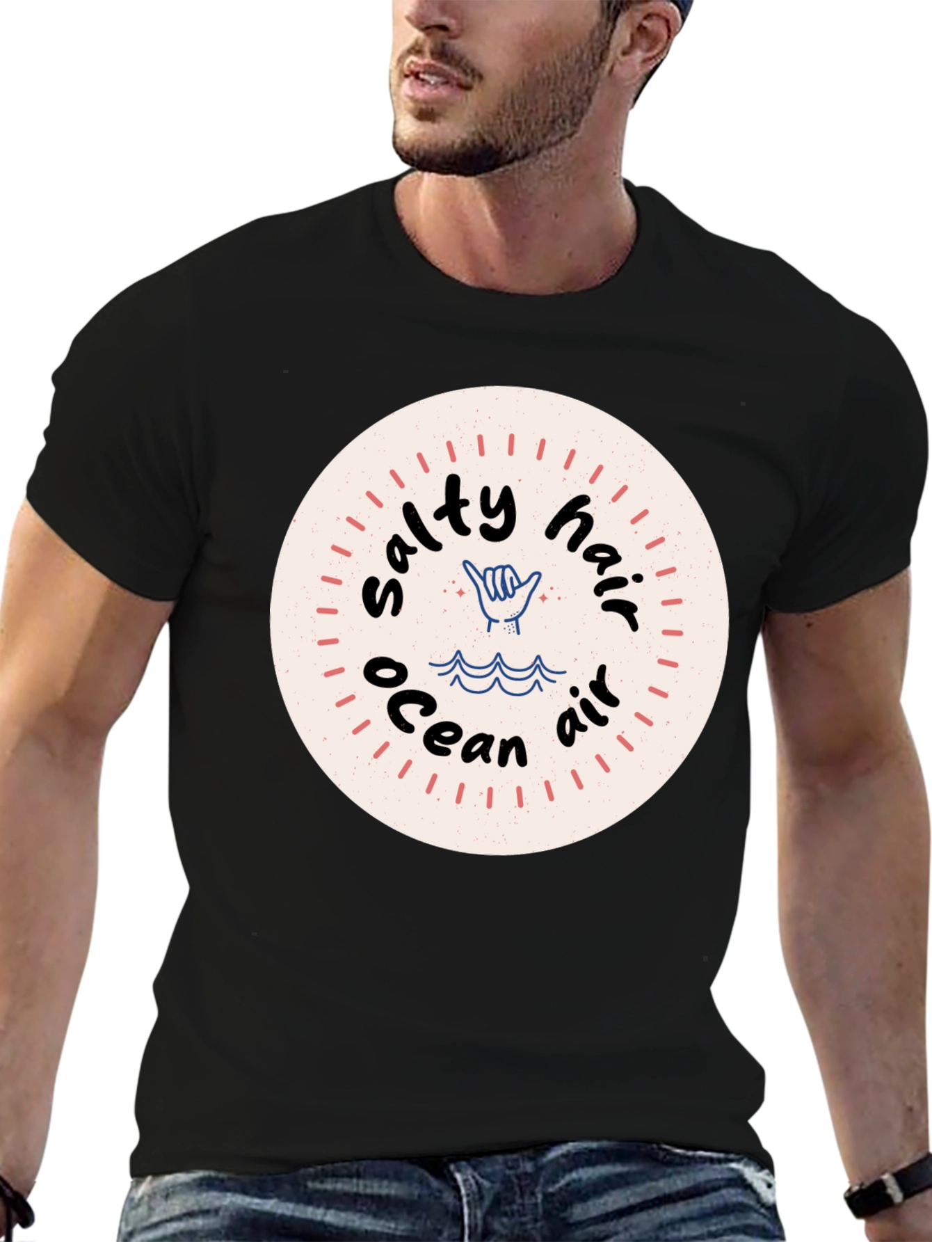 Salty Hair Ocean Air Graphic Tee