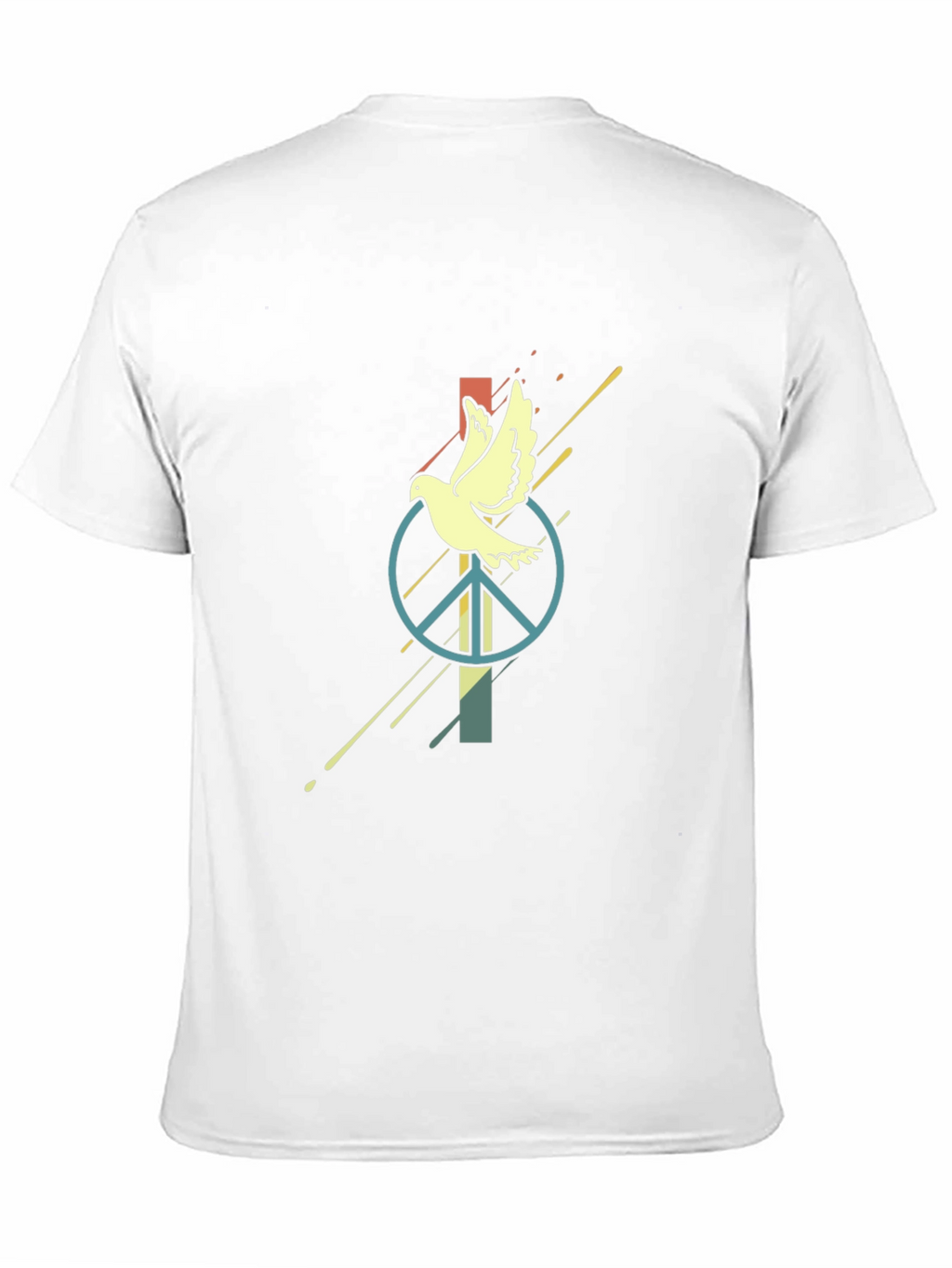 Peace Dove Graphic Tee - Black T-Shirt