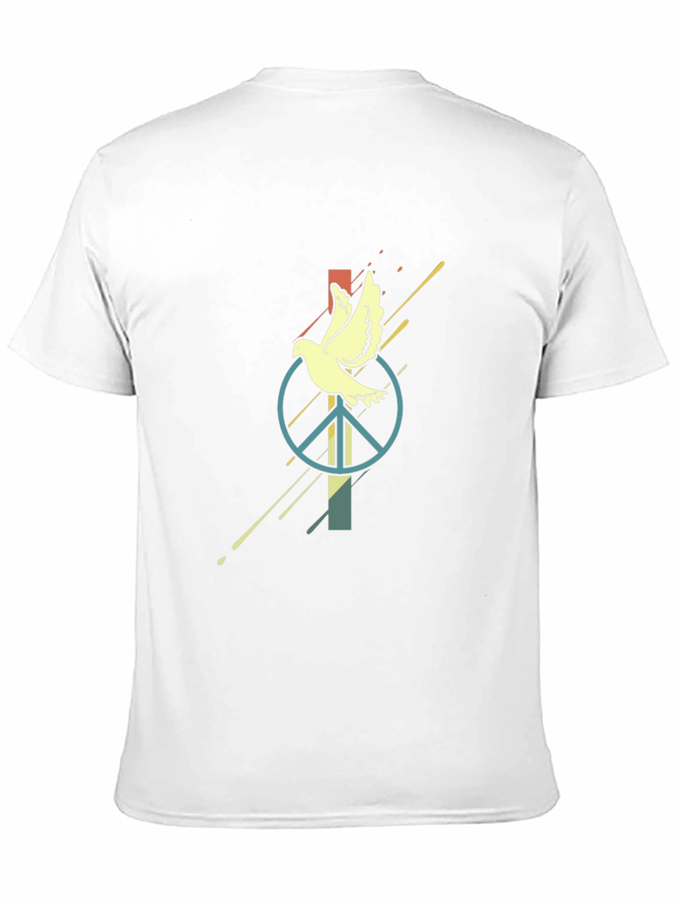 Peace Dove Graphic Tee - Black T-Shirt