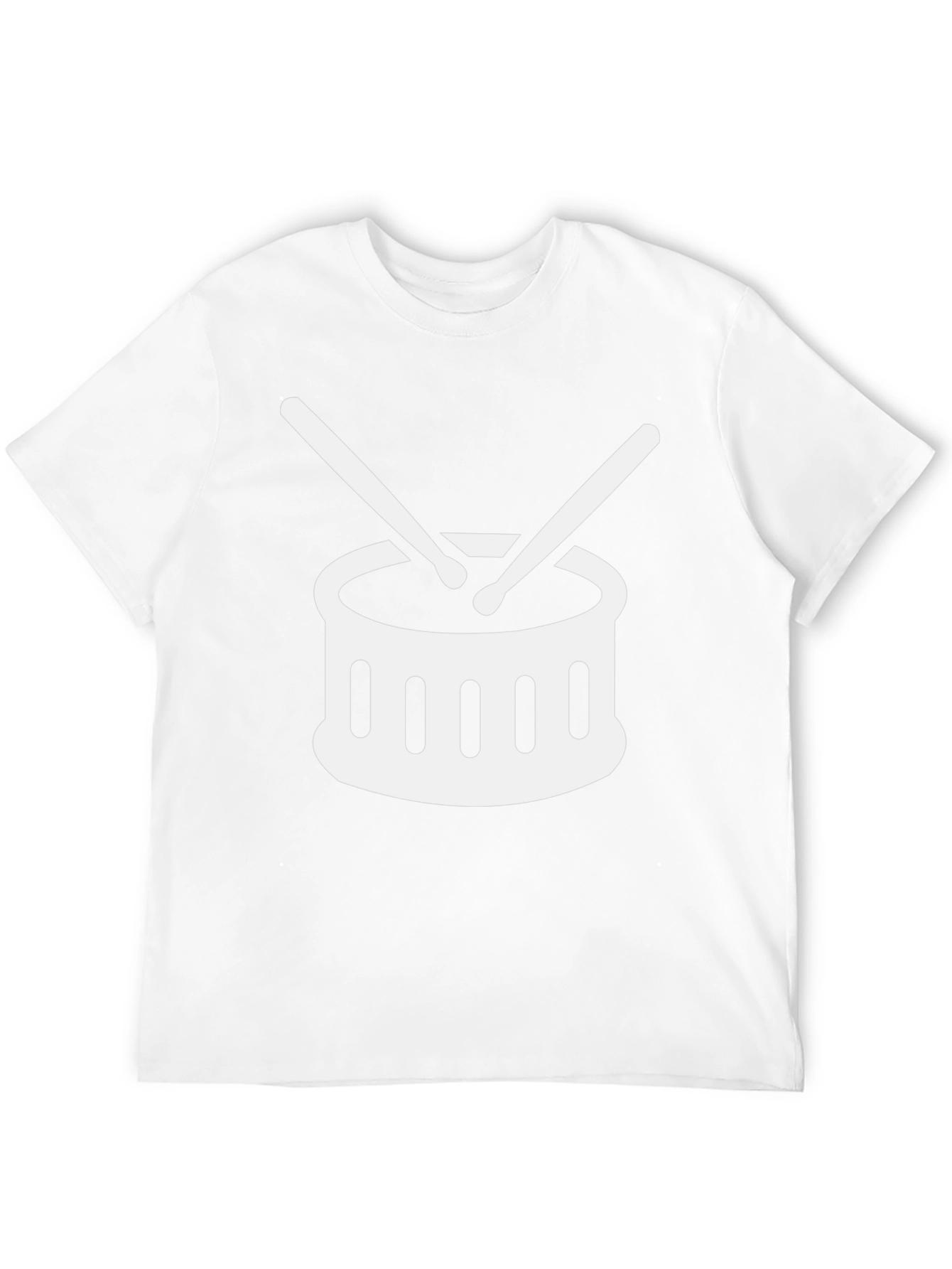 Drum Set Graphic Tee - Musician Shirt