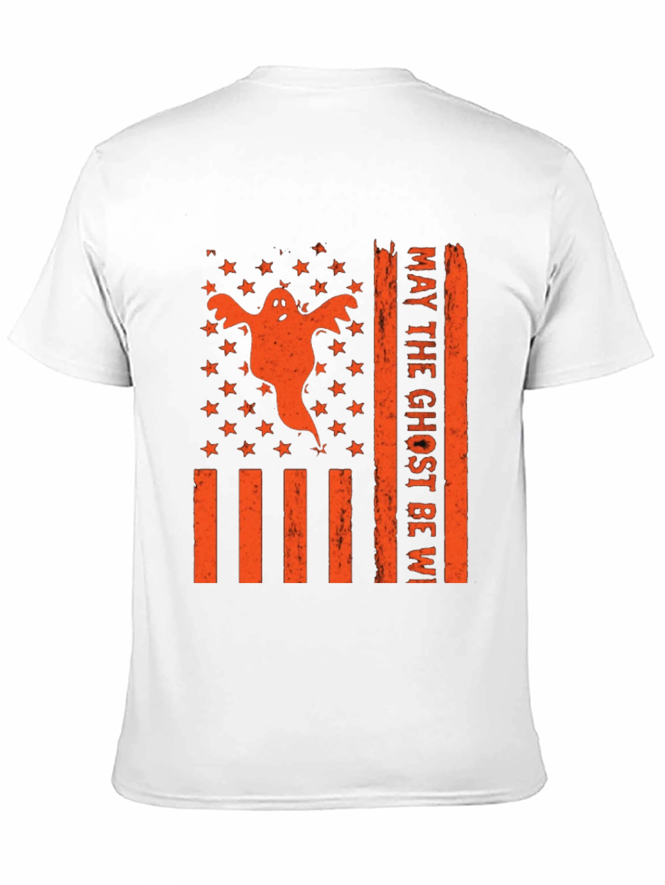 Halloween Ghost Flag T-Shirt