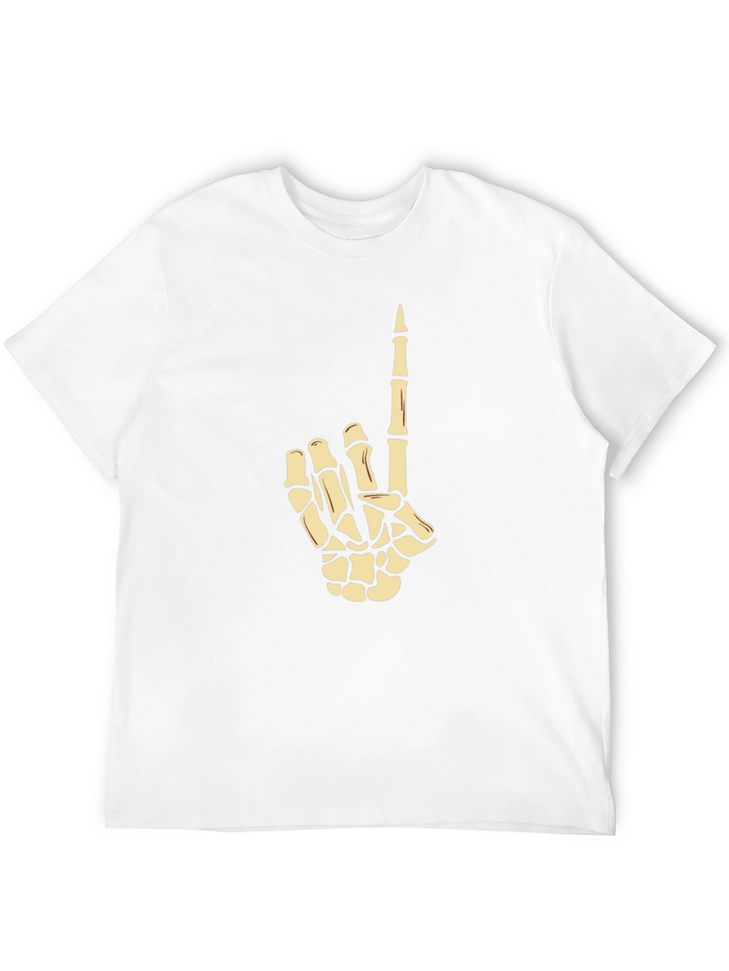 Skeleton Hand Graphic Tee - Number One Fan
