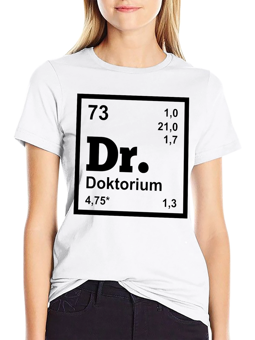 Periodic Table Doktorium Black T-Shirt
