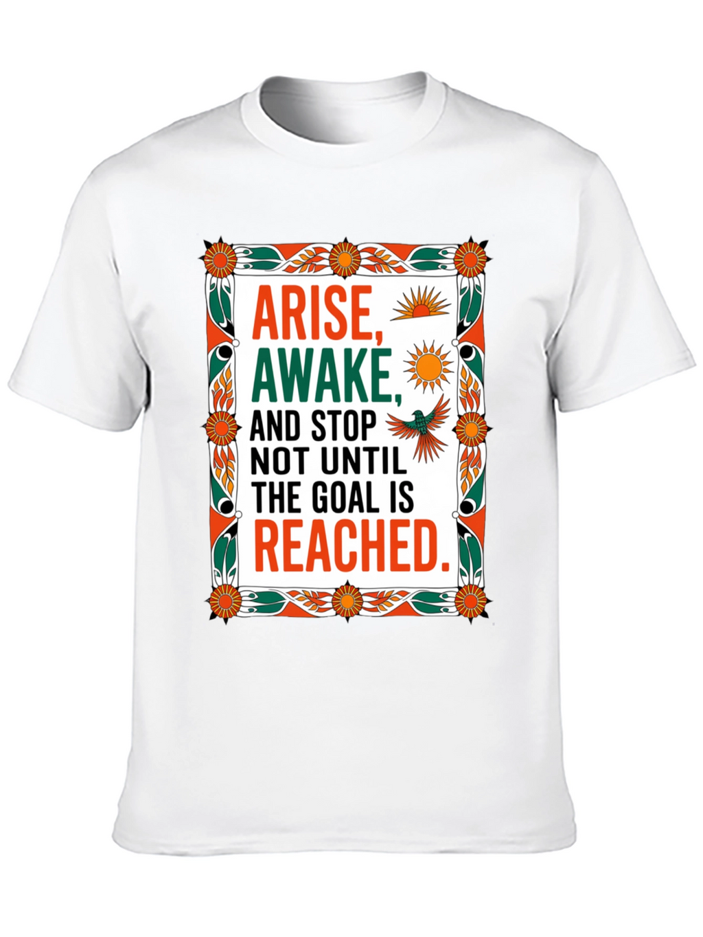 Arise Awake Graphic Tee - Motivational T-Shirt