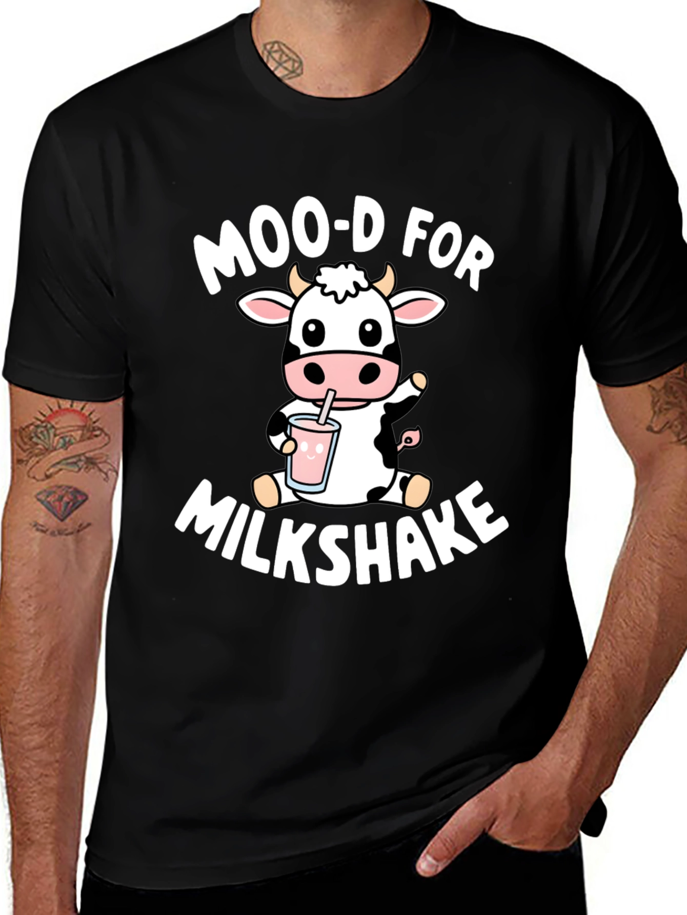 Moo-d for Milkshake Graphic Tee