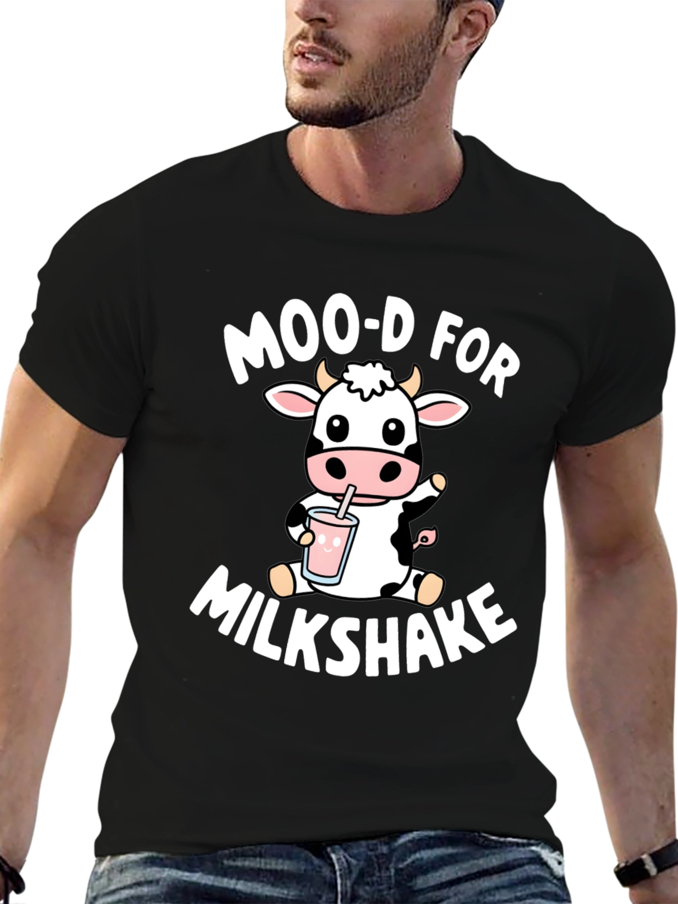 Moo-d for Milkshake Graphic Tee