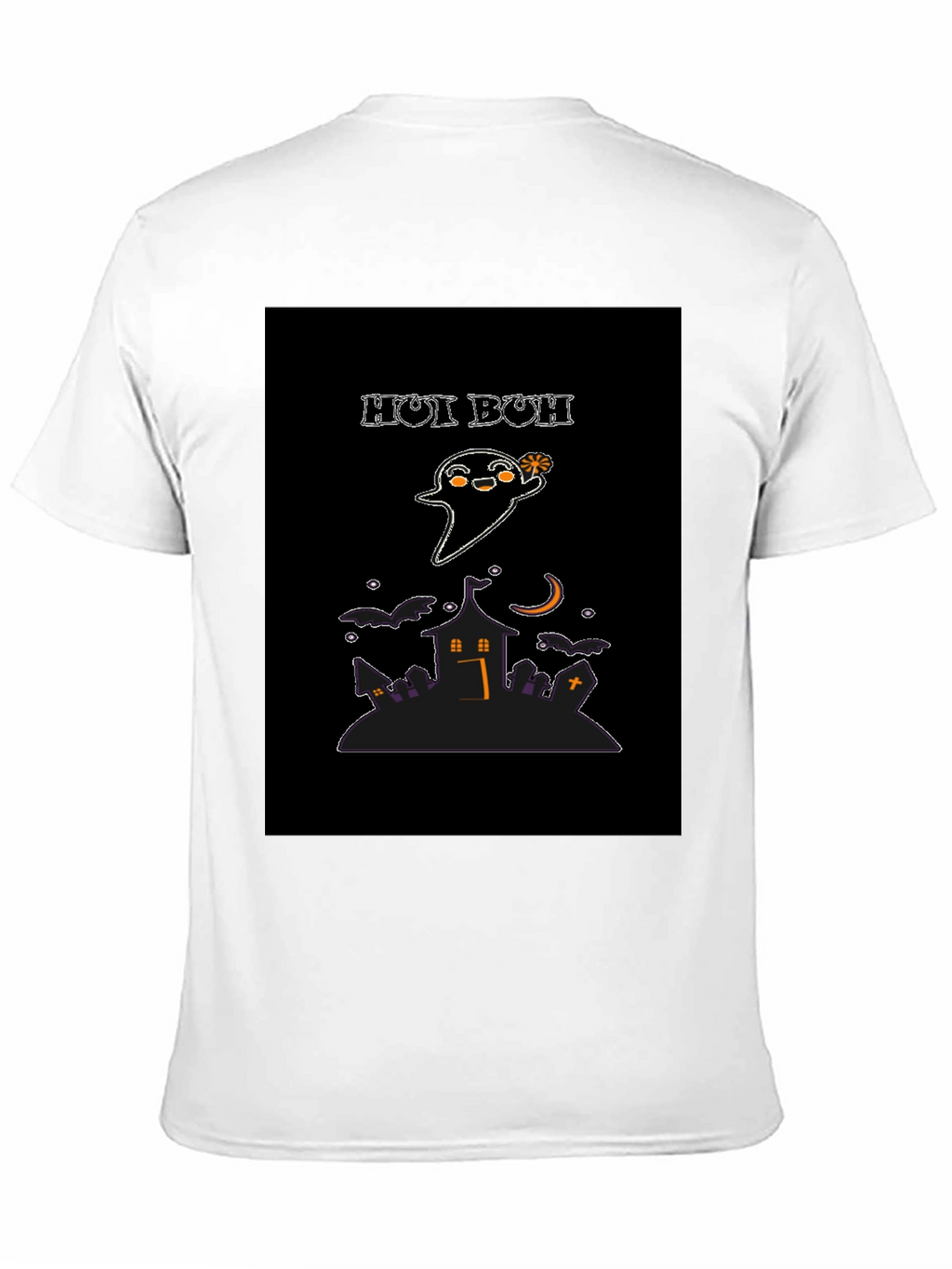 Spooky Season Tee: Hoi Buh Ghost & Haunted House
