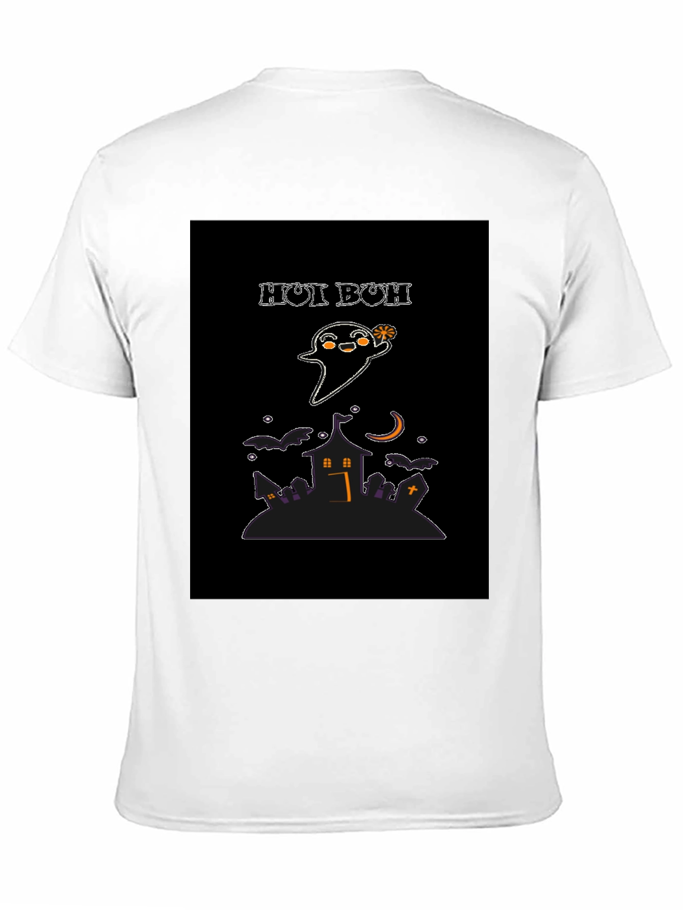 Spooky Season Tee: Hoi Buh Ghost & Haunted House