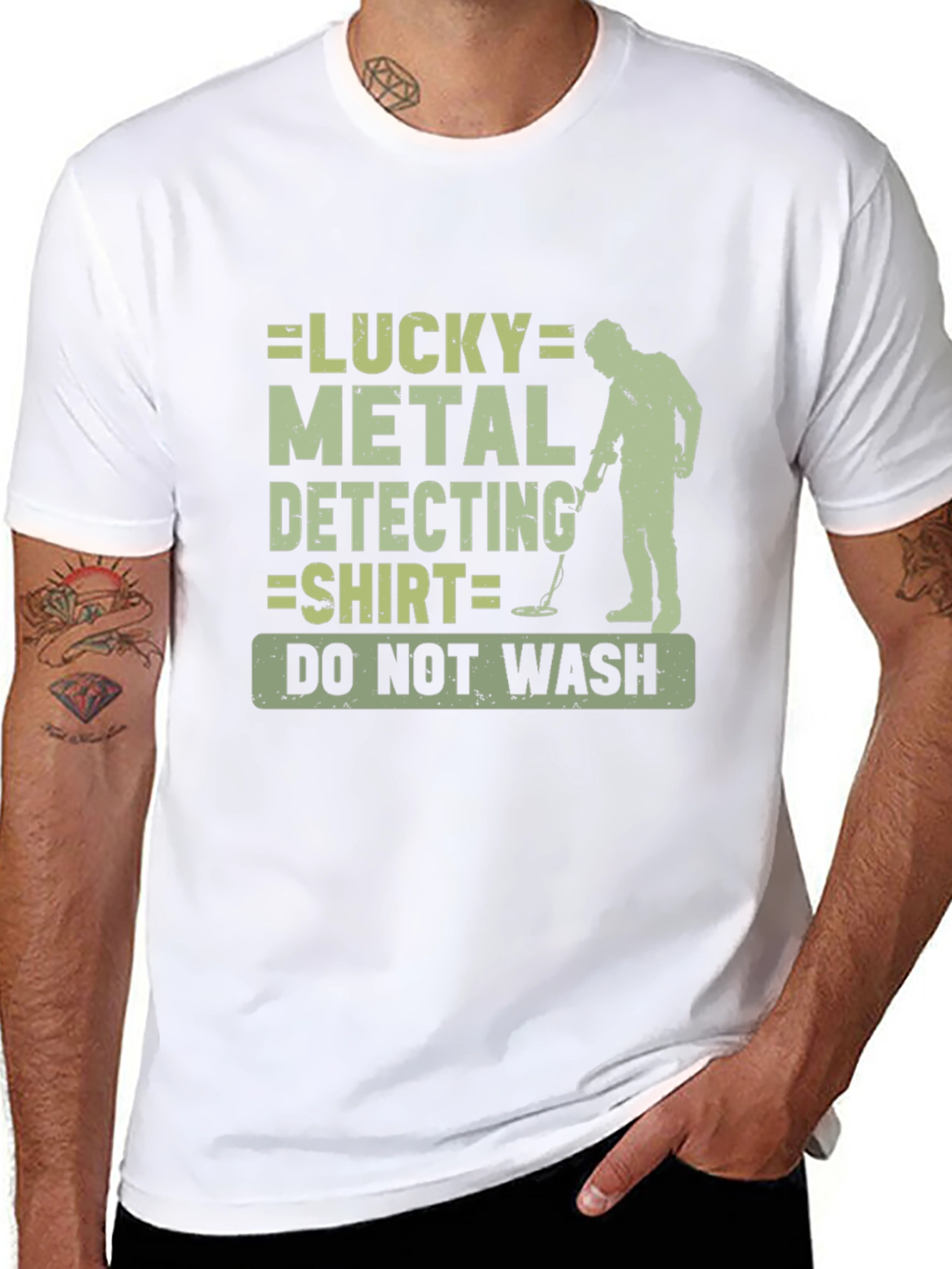 Lucky Metal Detecting Shirt - Novelty Gift