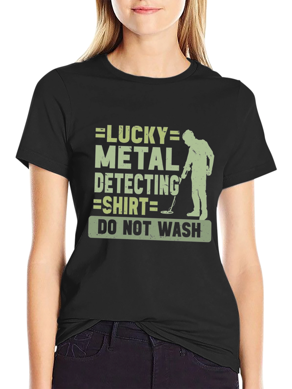 Lucky Metal Detecting Shirt - Novelty Gift