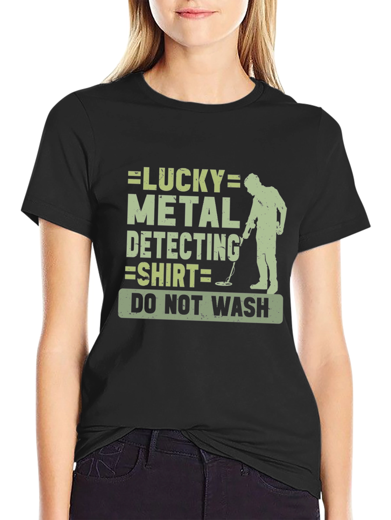 Lucky Metal Detecting Shirt - Novelty Gift