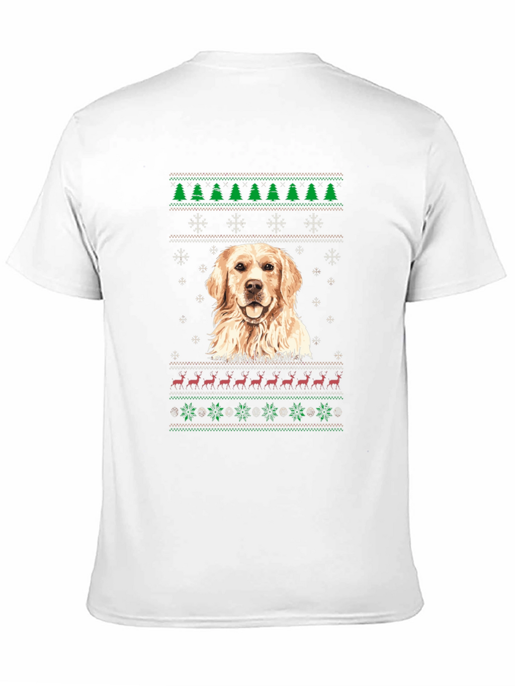 Golden Retriever Christmas Sweater T-Shirt