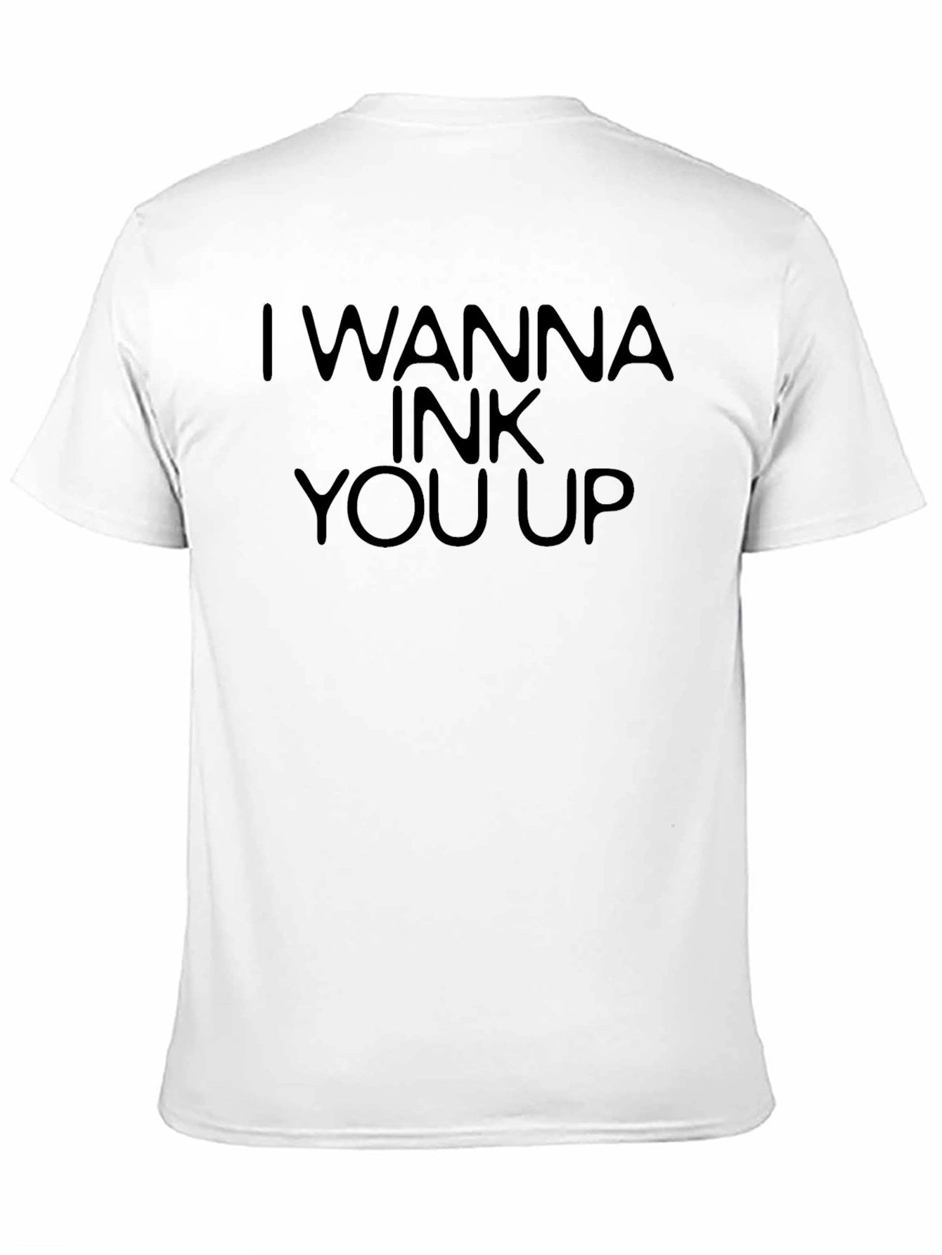 I Wanna Ink You Up Black Tee