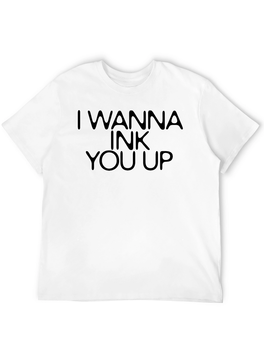 I Wanna Ink You Up Black Tee