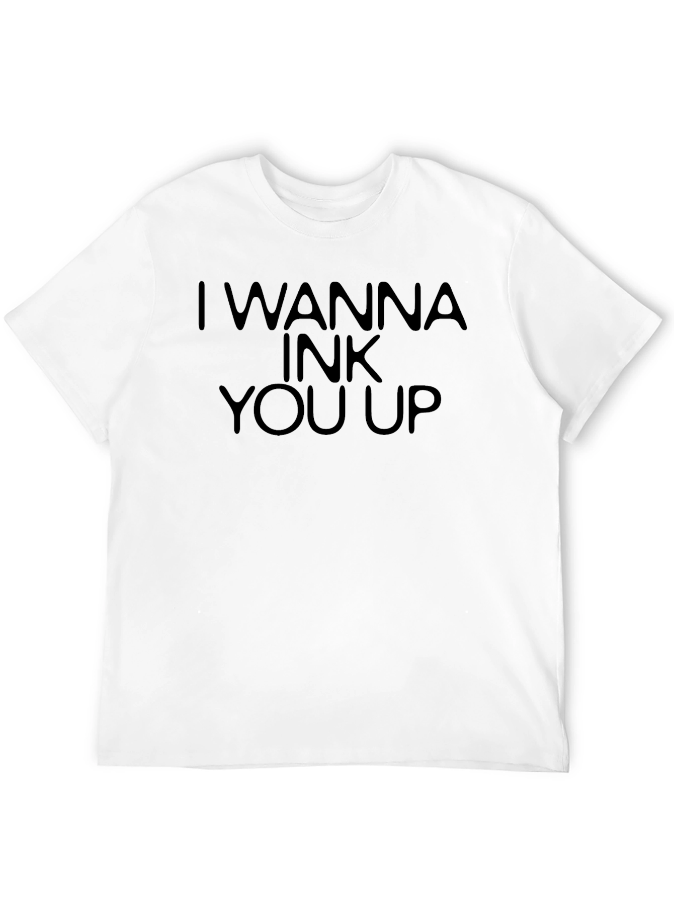 I Wanna Ink You Up Black Tee