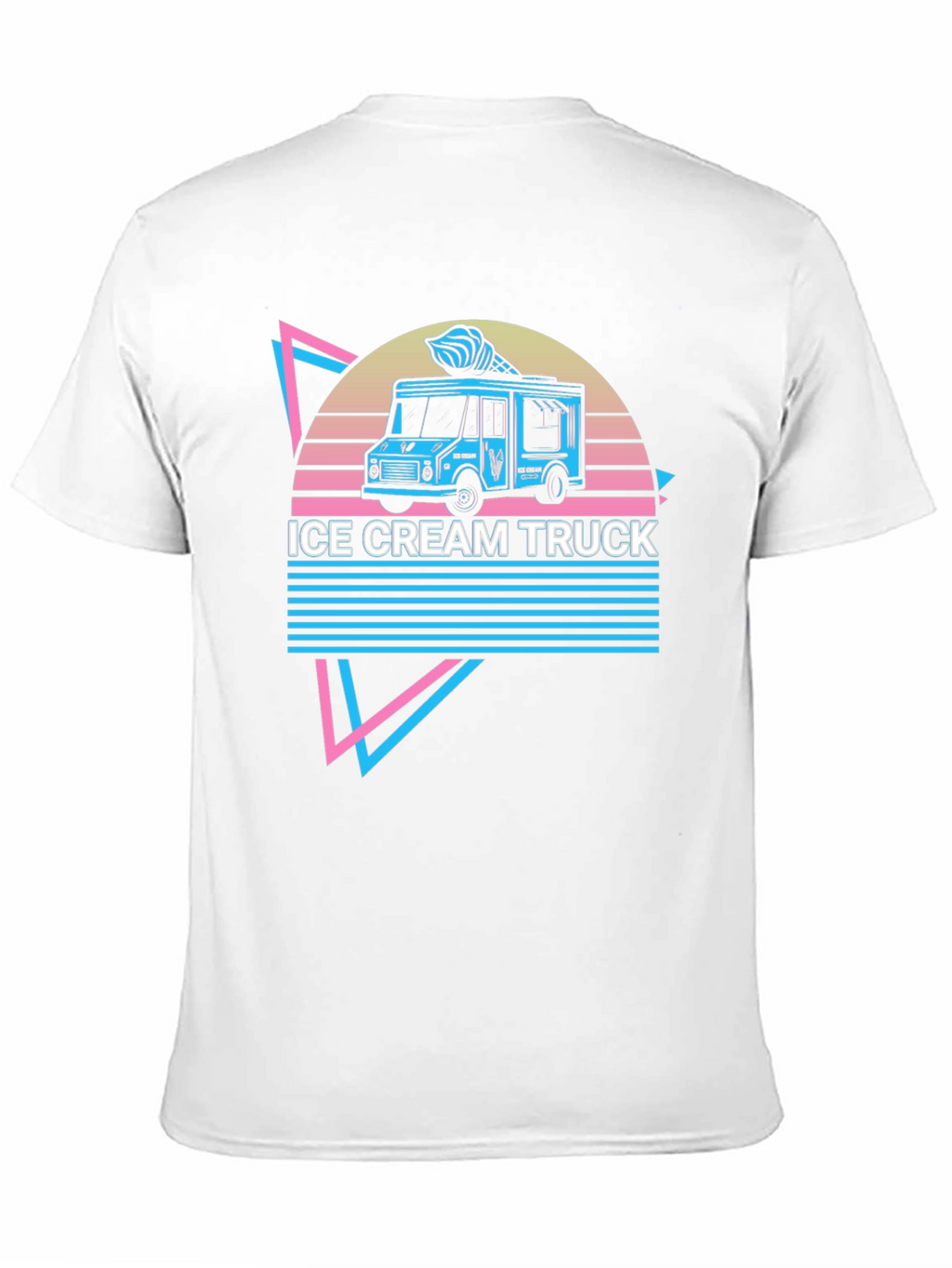 Retro Ice Cream Truck Graphic Tee