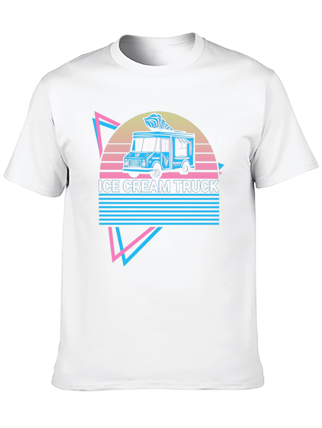 Retro Ice Cream Truck Graphic Tee