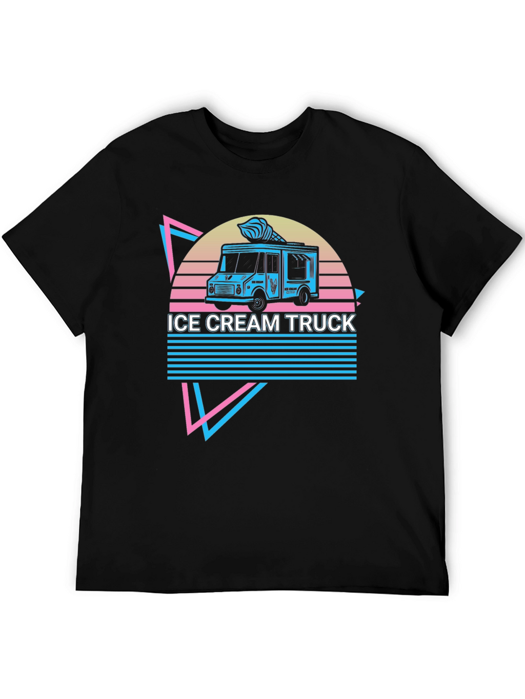 Retro Ice Cream Truck Graphic Tee