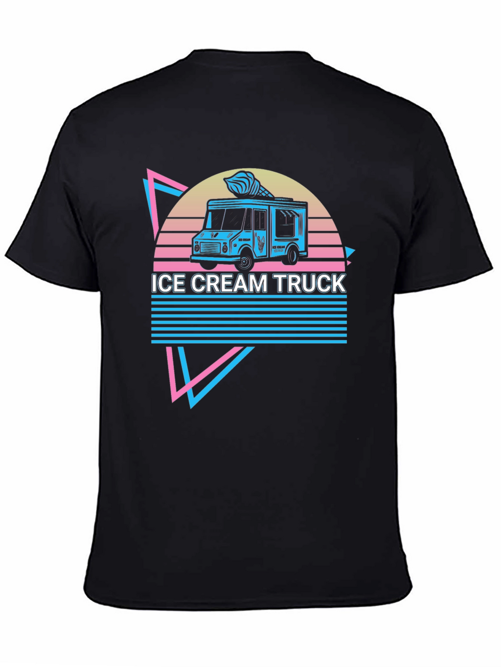 Retro Ice Cream Truck Graphic Tee