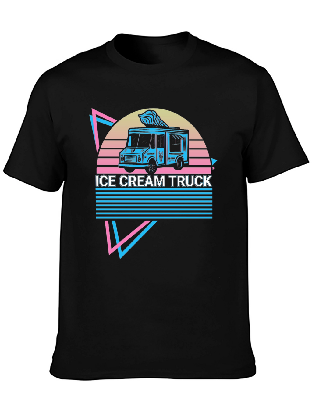 Retro Ice Cream Truck Graphic Tee